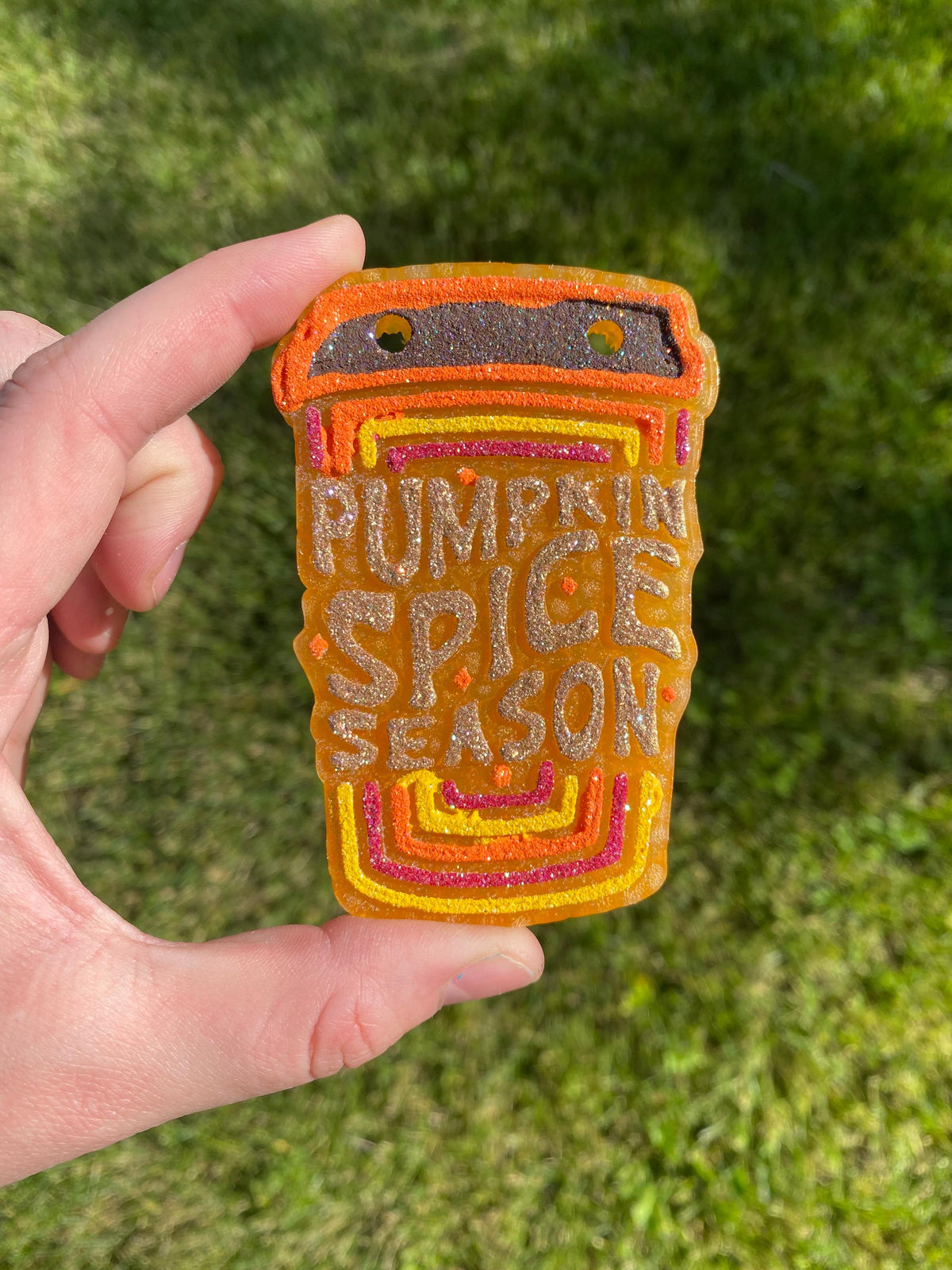 Pumpkin Spice Season Latte Cup Mold, Fall Freshie Mold, Pumpkin Spice Silicone Mold, Autumn molds, Bestselling Fall Freshie Molds