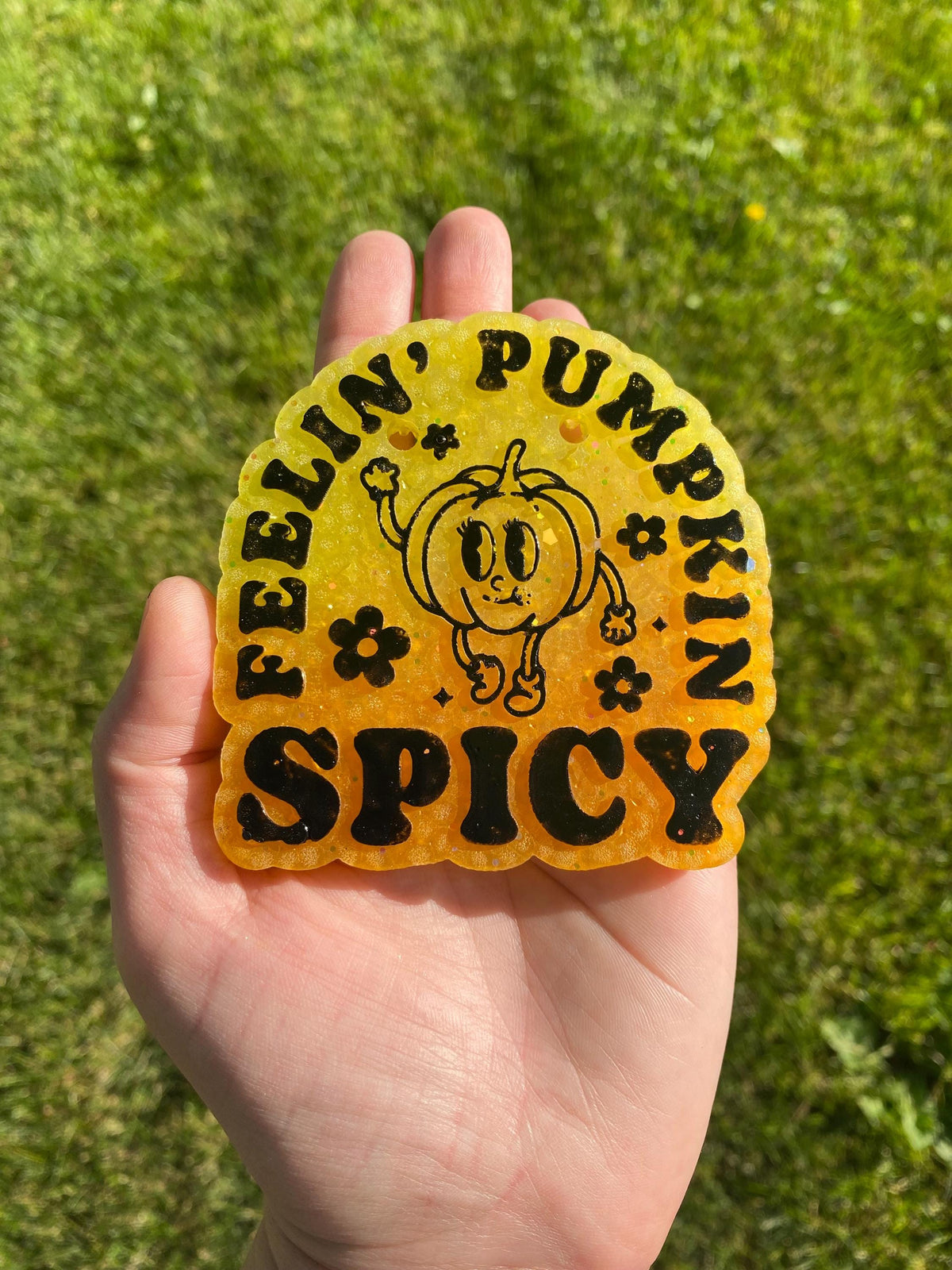 Feeling Pumpkin Spicy Mold, Fall Freshie Mold, Pumpkin Spice Silicone Mold, Autumn molds, Bestselling Fall Freshie Molds, Popular Fall Mold