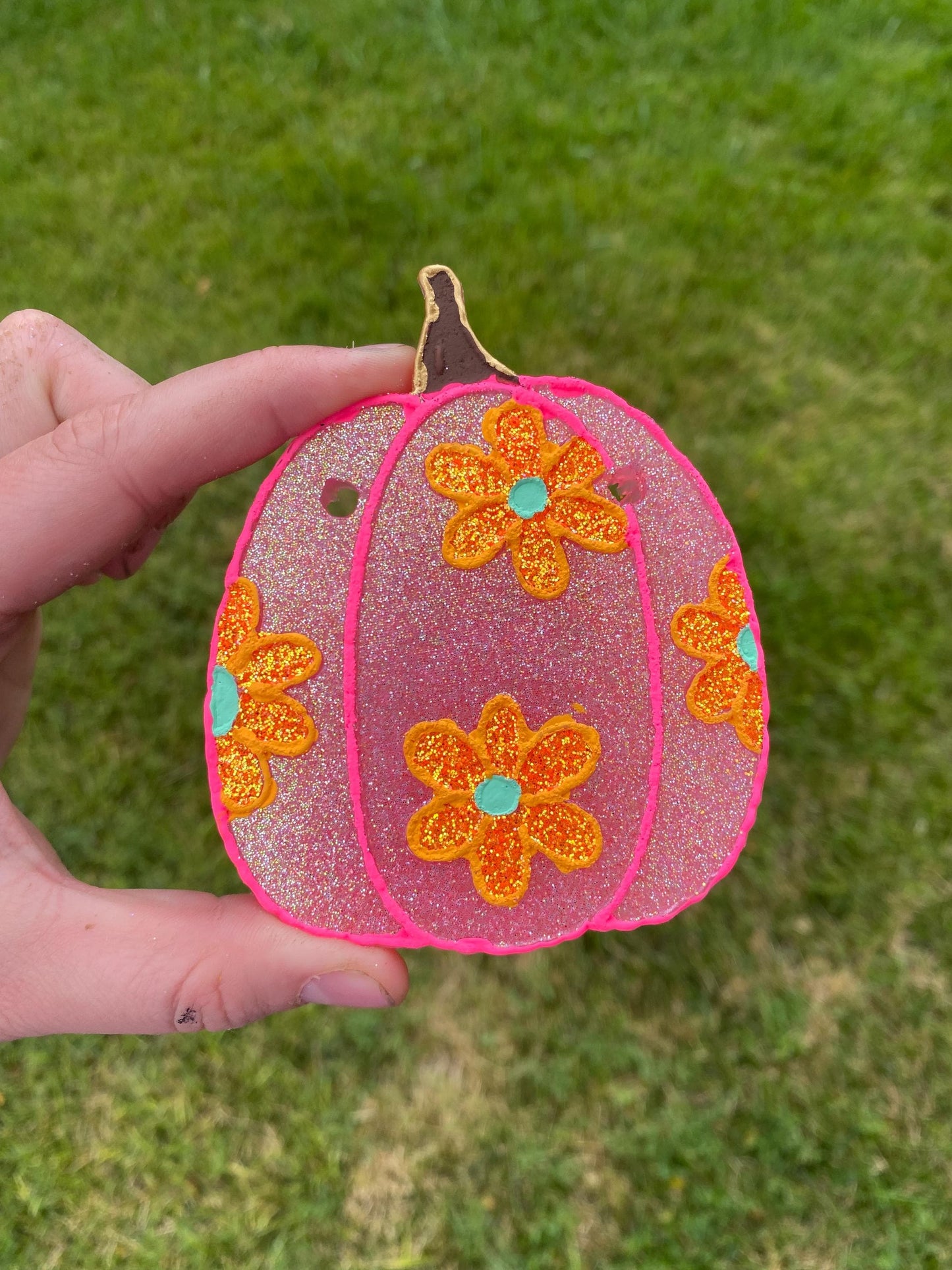 Daisy Pumpkin Freshie Mold, Floral pumpkin, Flower Pumpkin Mold, Fall Freshie Mold, Autumn Freshies, Fall Freshie Ideas, Best Selling Fall