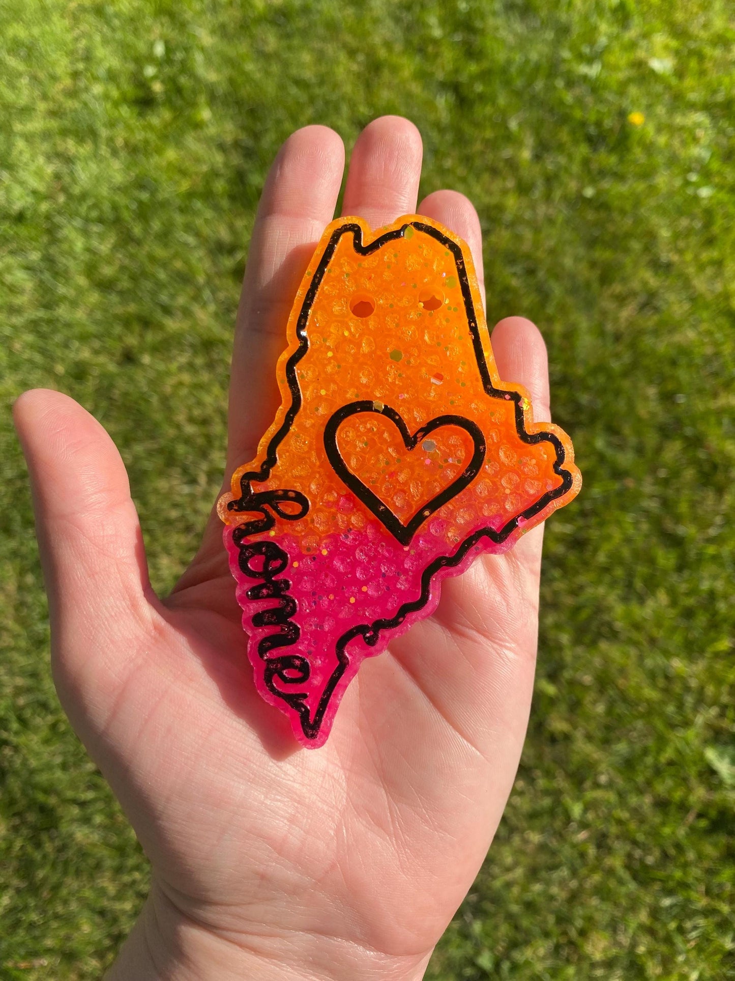 Maine Freshie Mold, Home State Freshie Molds, USA Freshie Molds, Beginner Aroma Bead Molds