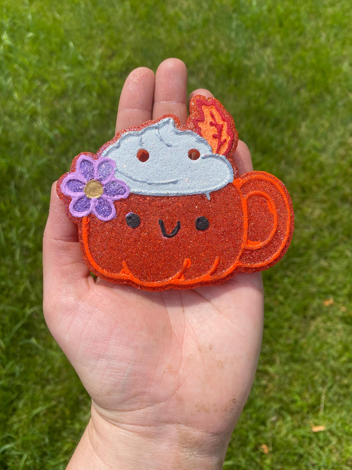 Pumpkin Mug Mold, Freshie Mold, Fall Freshie Mold, Silicone Mold, cute fall mold, Autumn molds, Bestselling Mold, cozy mold, coffee mug mold