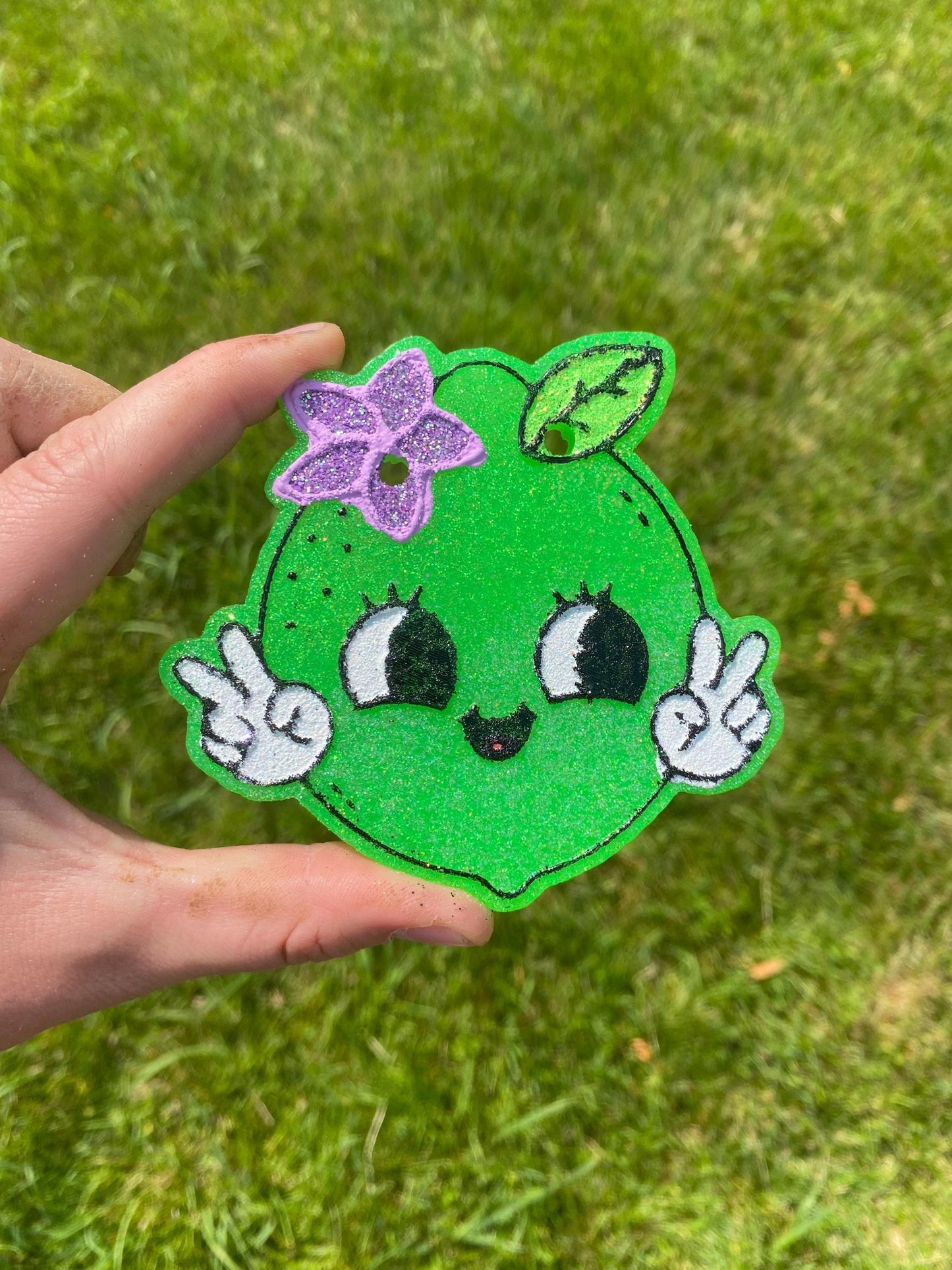 Lemon Freshie Mold, Lime Silicone Molds, Beginner Freshie Molds, Bestselling freshie molds, citrus freshie molds, summer freshie ideas