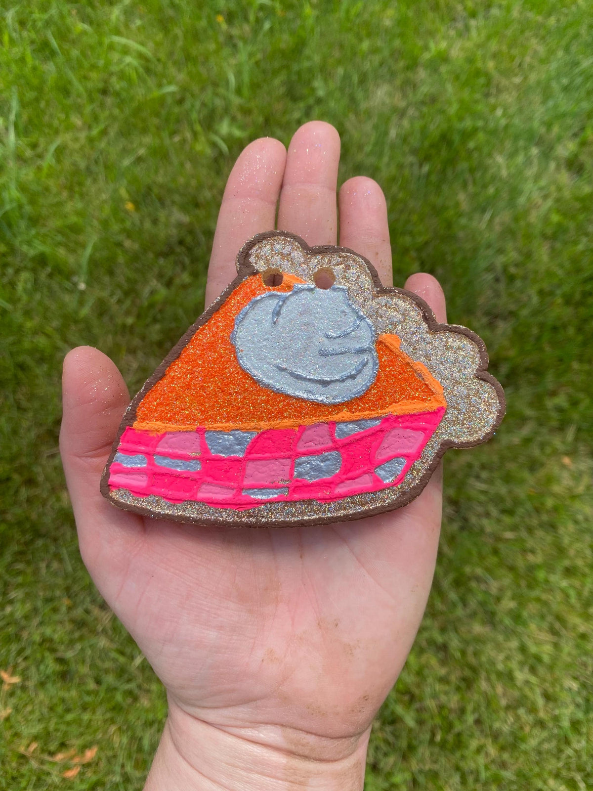 Pie Slice Mold, Freshie Mold, Fall Freshie Mold, Silicone Mold, cozy freshie molds, cute fall mold, Autumn molds, Pumpkin Pie Mold