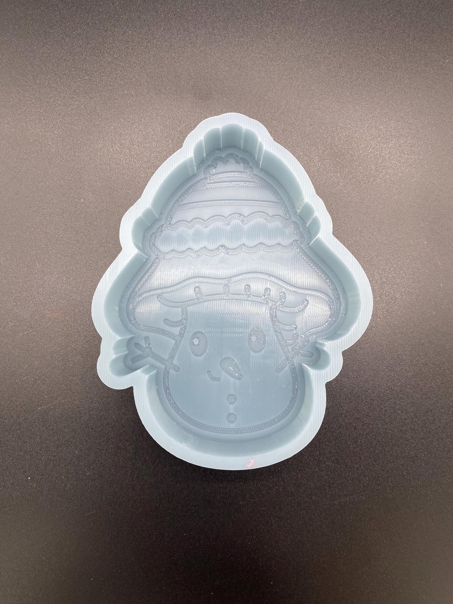 Snowman Mushroom Freshie Mold