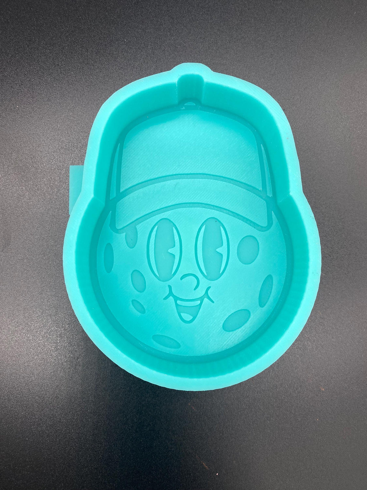 Pickleball Dad Mold, Cardstock Freshie Mold, Sport Silicone Mold, Pickleball Freshie Mold, Father's Day Silicone Molds, Freshie Mold for Him