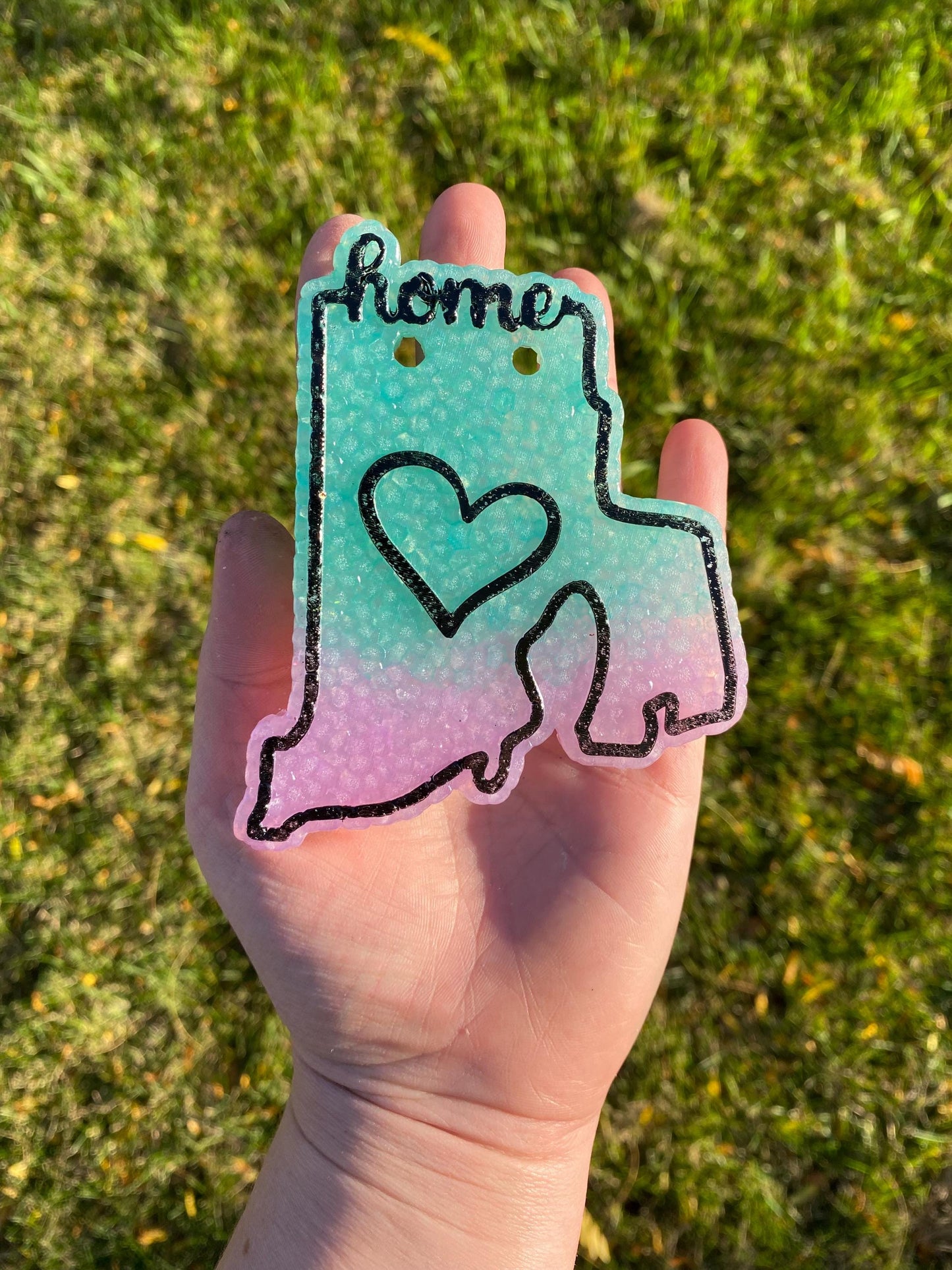 Rhode Island Freshie Mold, Home State Freshie Molds, USA Freshie Molds, Beginner Aroma Bead Molds, Rhode Island State Freshie Mold