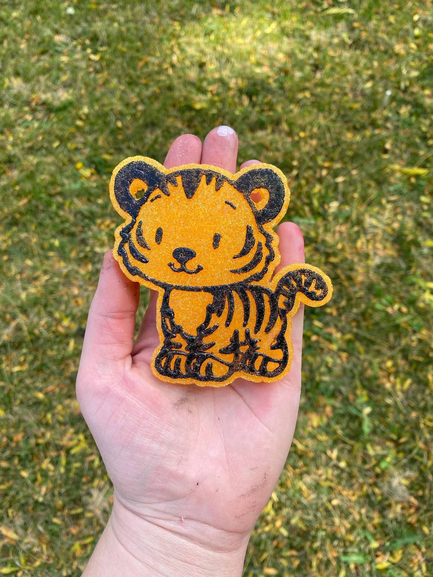 Tiger Freshie Mold, Western Freshie Molds, Animal Freshie Molds, Zoo Animal Freshie Mold, Heat Safe Silicone Mold, Affordable Freshie Mold