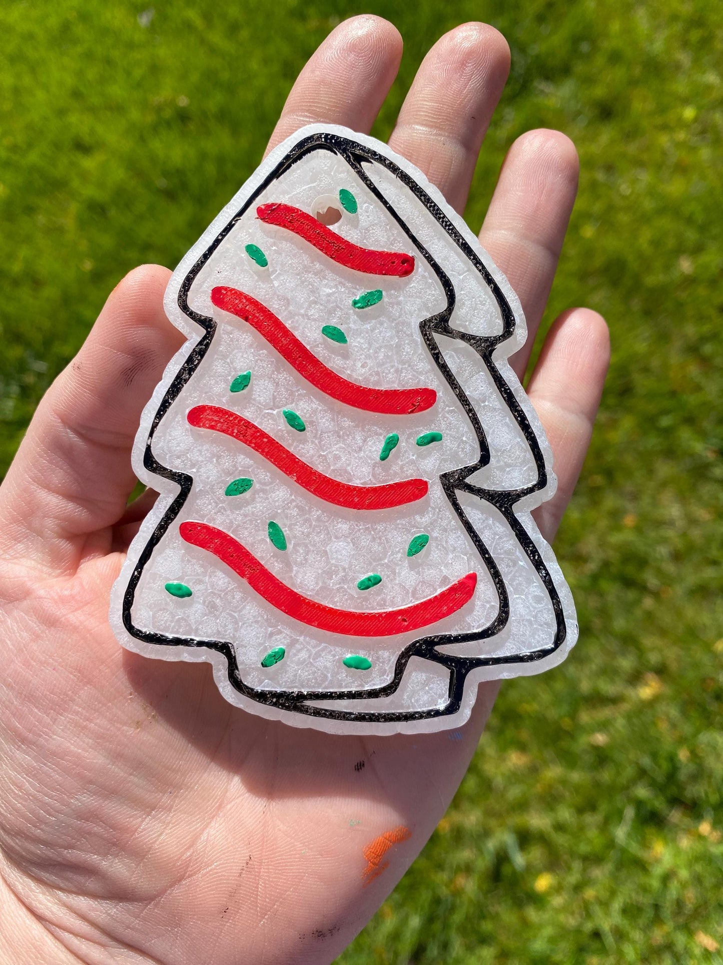 Snack Cake Freshie Mold, freshie making supplies, Christmas freshie mold, cozy winter freshie molds, happy winter silicone mold