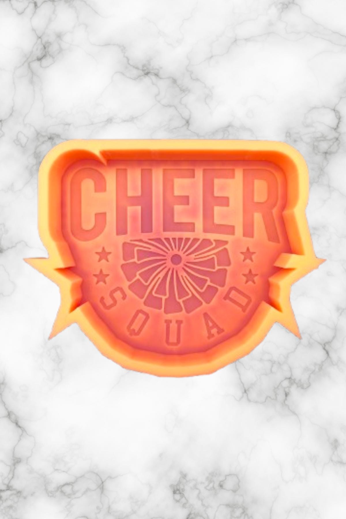 Cheer Squad Mold, Sport Freshie Mold, High School Silicone Mold, cheerleader freshie mold, cheer squad team freshies, high school cheer mold