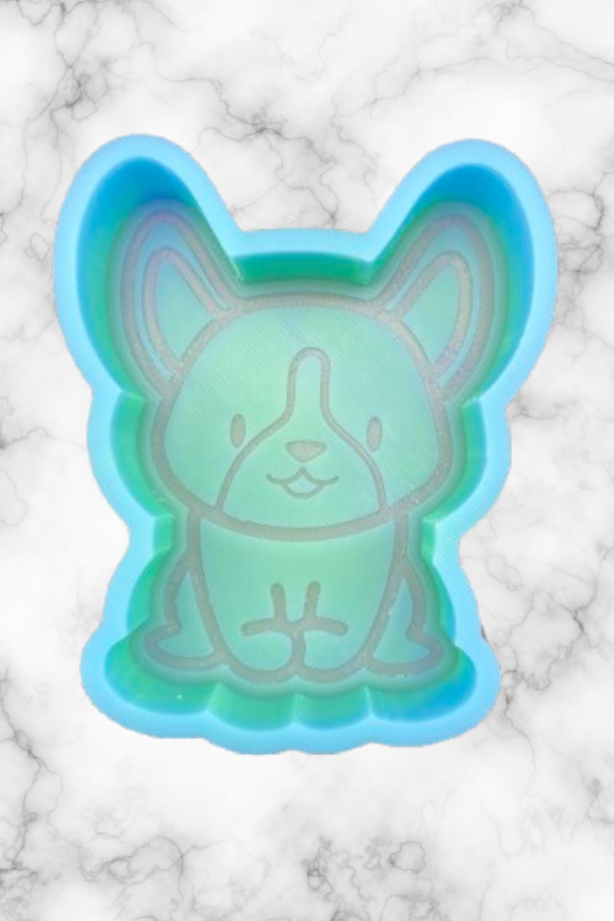 Corgi Freshie Mold, Dog Freshie Mold, Dog Breed Freshie Molds, Freshie Molds for Beginners, Heat Safe Silicone Mold, Simple Freshie mold