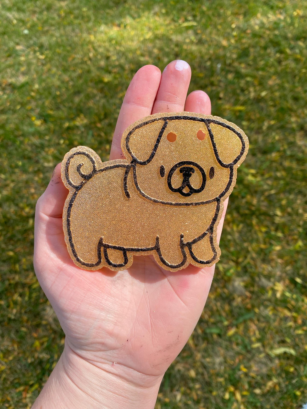 Pug Freshie Mold, Dog Freshie Mold, Dog Breed Freshie Molds, Freshie Molds for Beginners, Heat Safe Silicone Mold, Simple Freshie molds