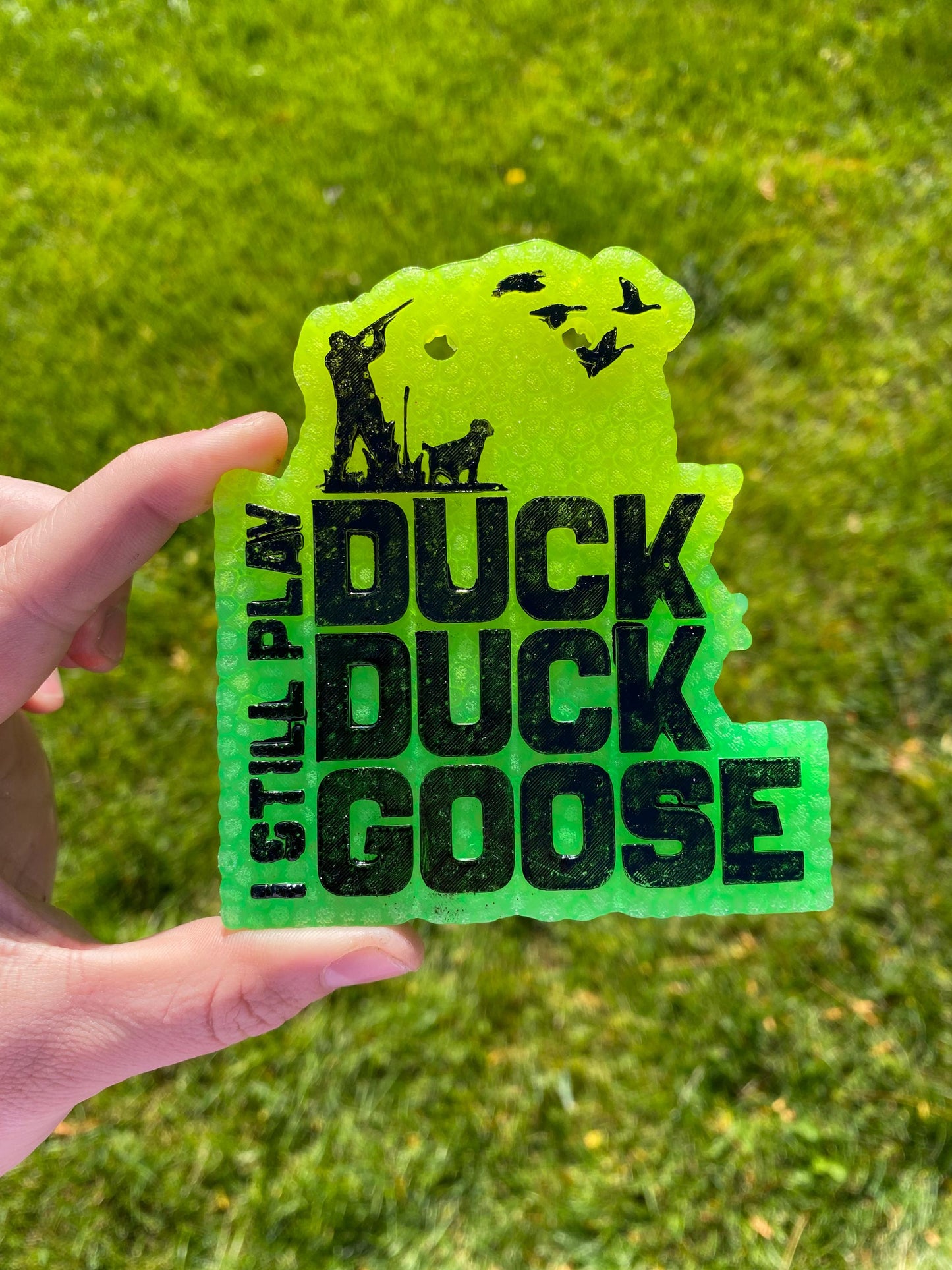 I Still Play Duck Duck Goose Freshie Silicone Mold, duck hunting freshie making supplies, husband freshie ideas, bestselling dad molds