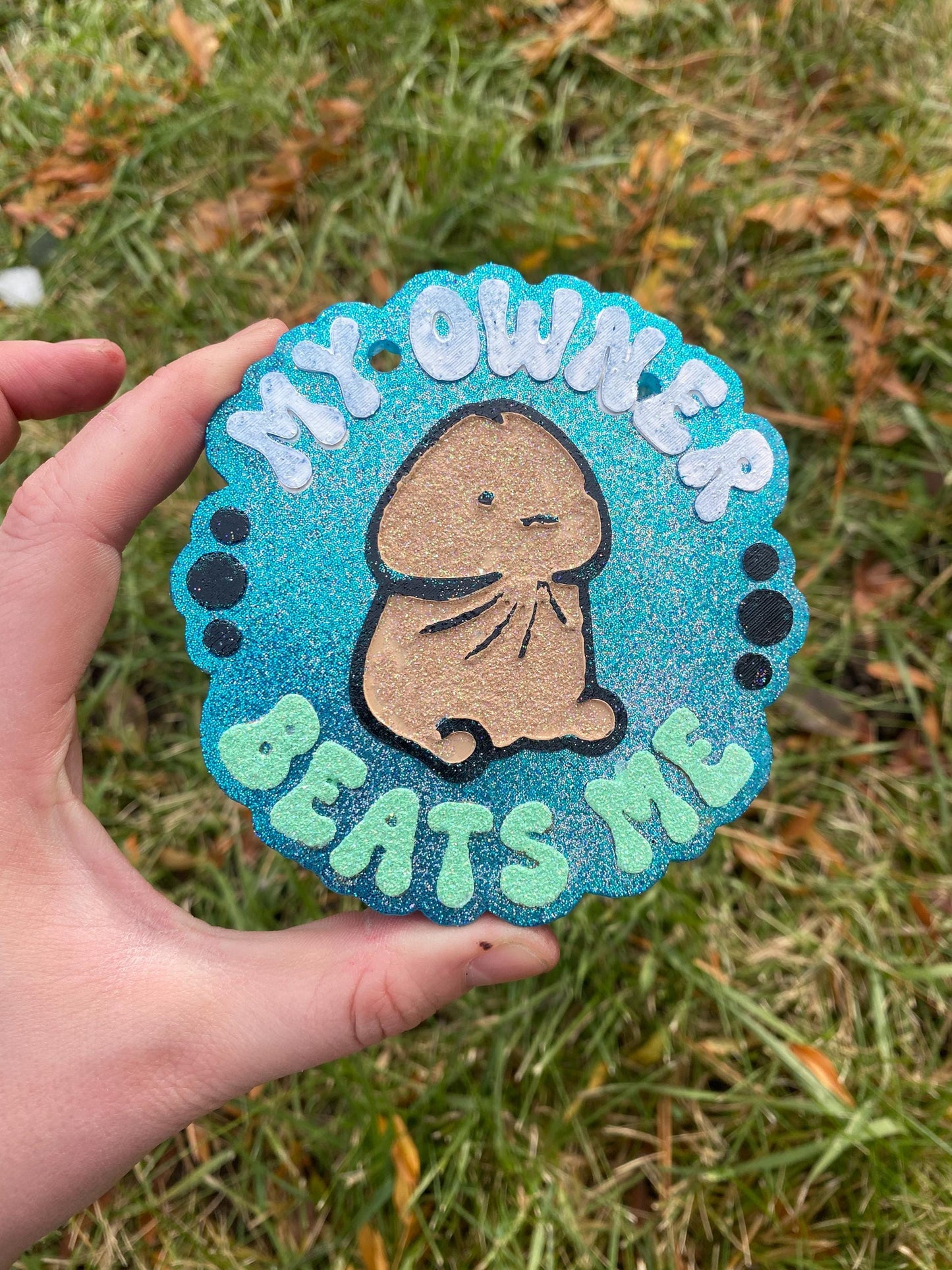 My Owner Beats Me Freshie Mold