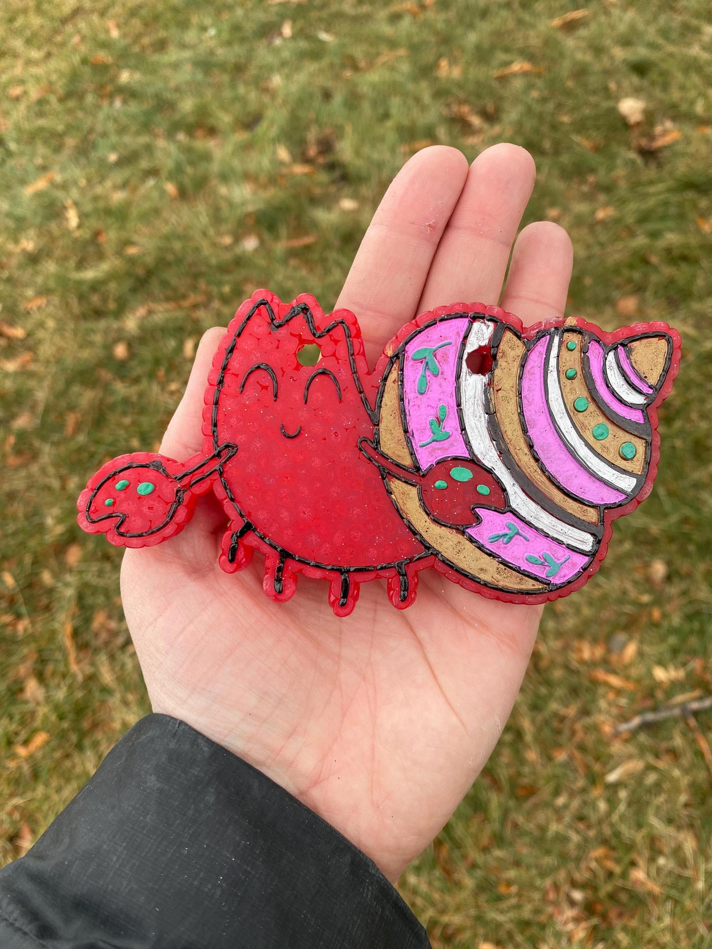 Hermit Crab Freshie Mold, Animal Freshie Mold, Reptile Freshie Mold, crab wax melt mold, crab soap mold, pet store freshie molds,