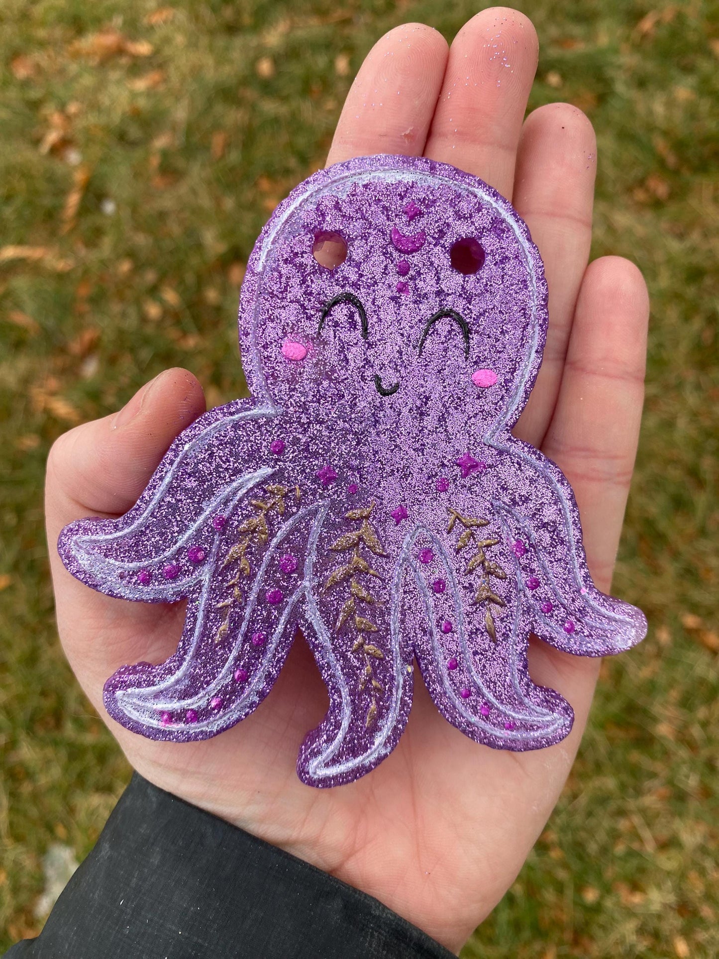Octopus Freshie Mold, for animal loves wax melt molds for freshies animal freshie mold for beginners silicone mold heat safe soap mold