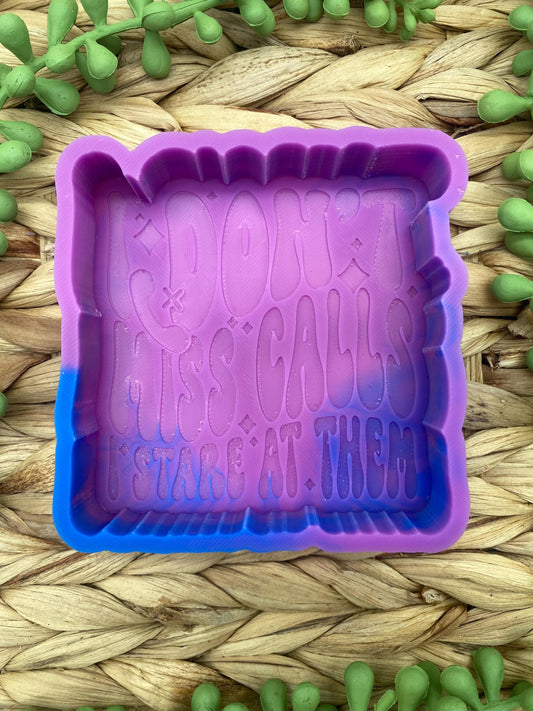 I Don't Miss Calls I Stare At Them Freshie Mold, Snarky Molds, Funny Freshie Mold, sarcastic freshie mold, adult humor, avoiding calls mold