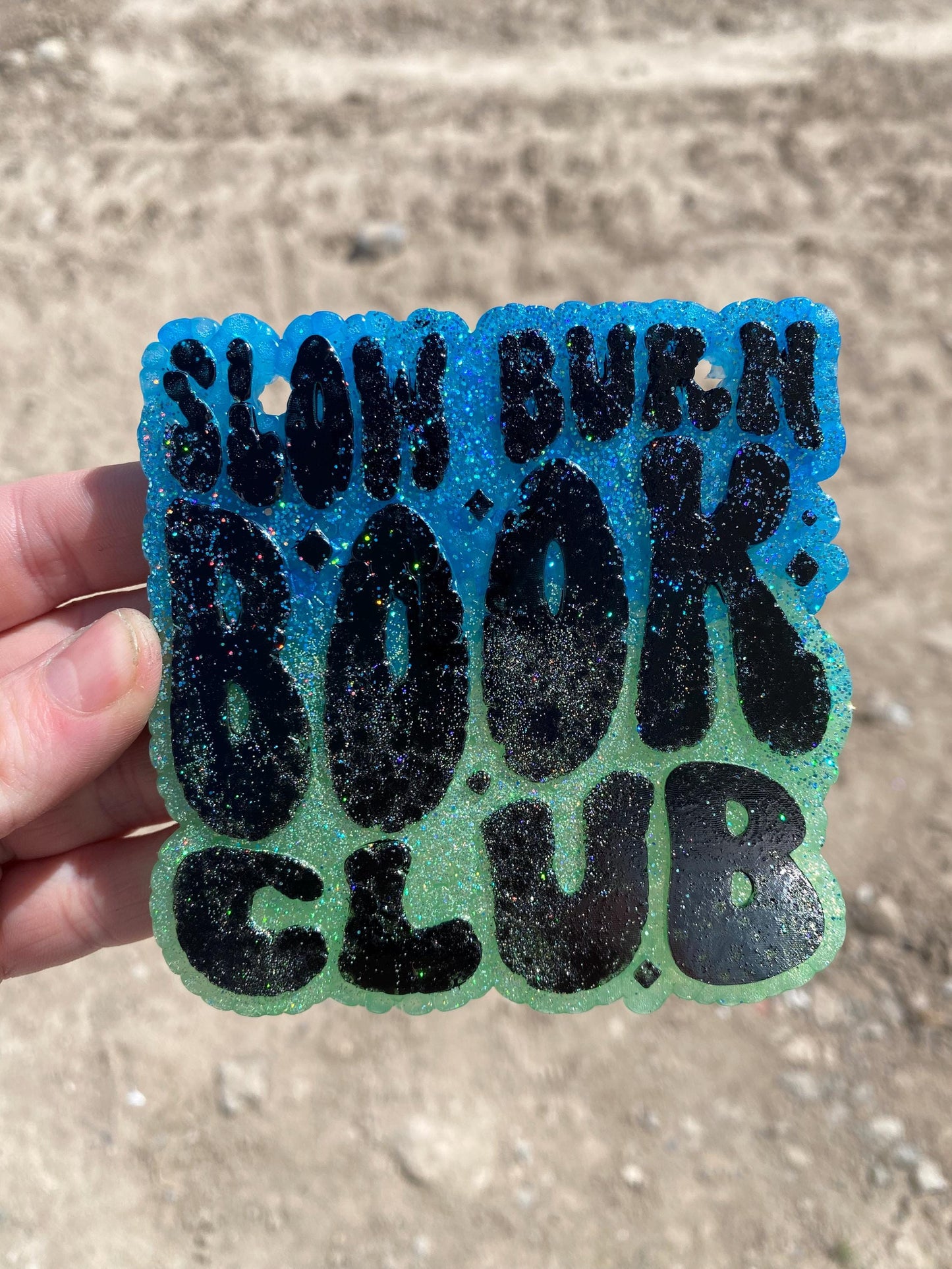 Slow Burn Book Club Freshie Mold, smut freshie, dust my shelves, freshie making supplies, romance freshie molds, best selling freshies
