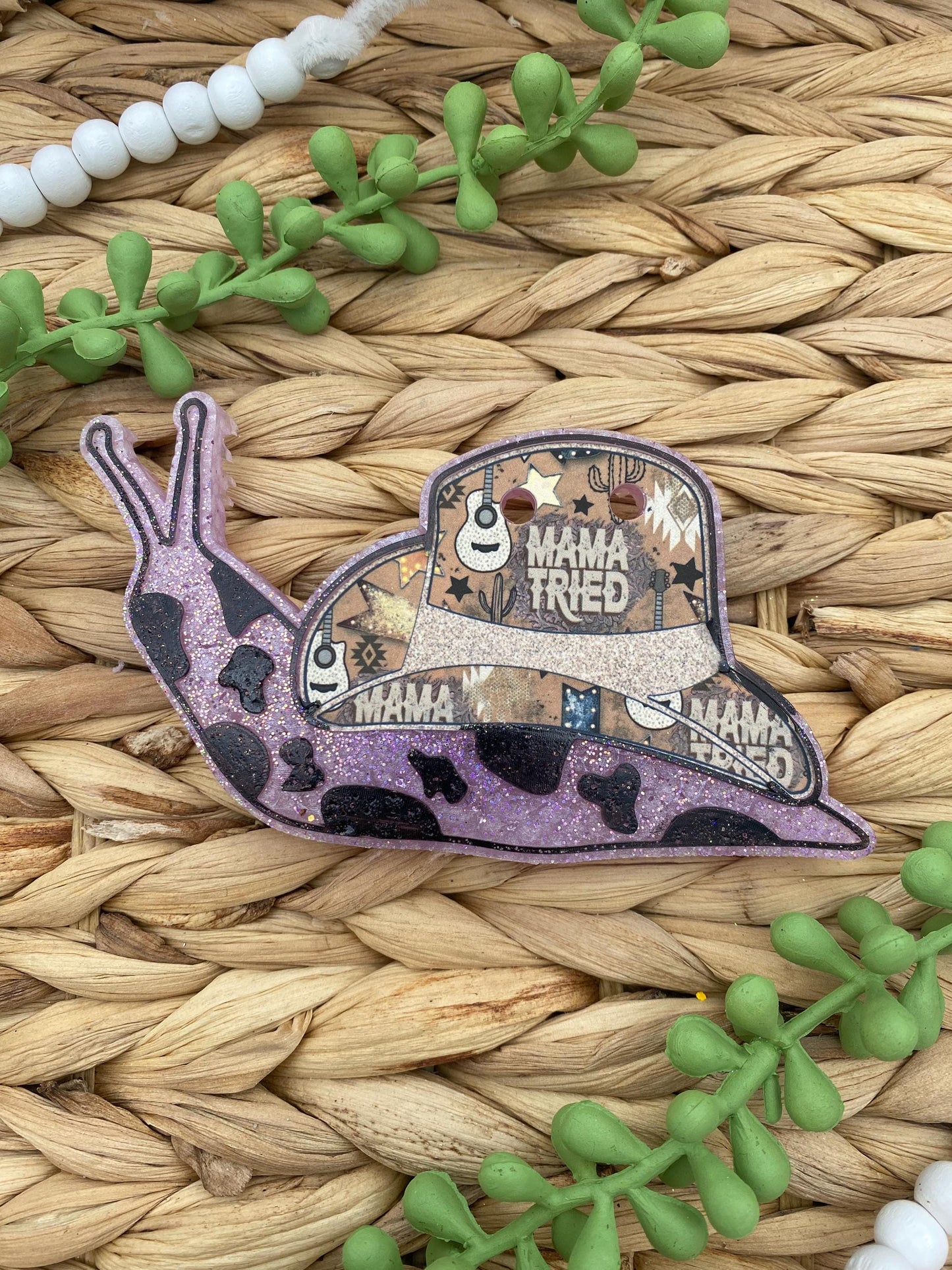 Cowboy Slug Freshie Mold, Western Freshie Molds for Men, country freshie molds, cowboy hat freshie mold, animals with cowboy hat mold