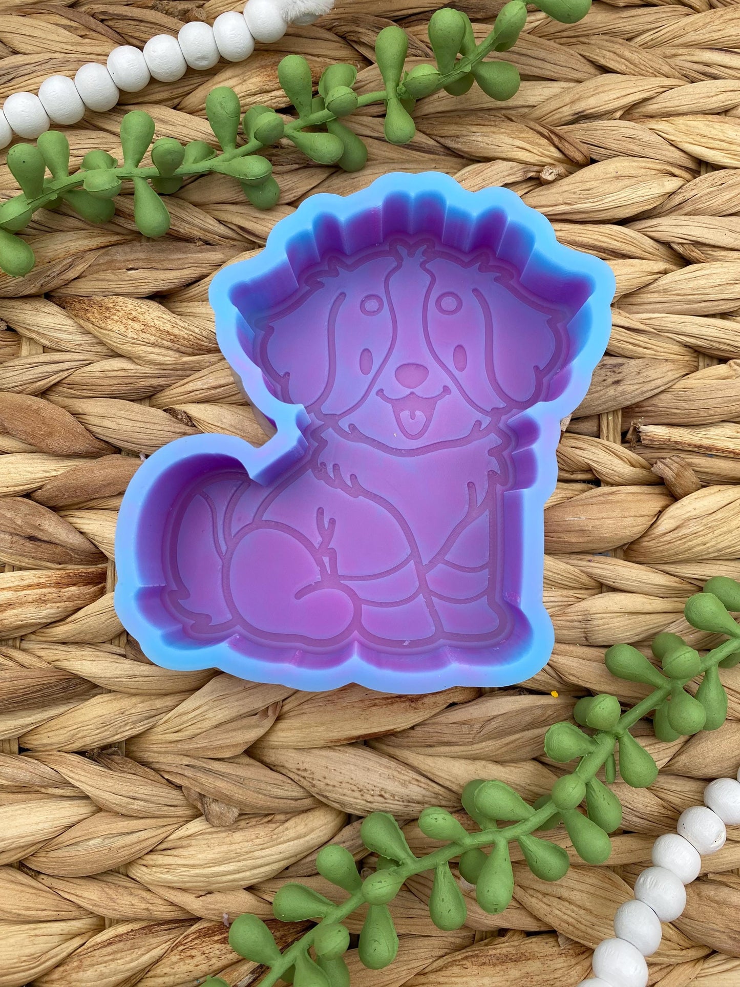 Bermese Mountain Dog Freshie Mold, Dog Freshie Mold, Dog Breed Freshie Molds, Freshie Molds for Beginners, Heat Safe Silicone Mold