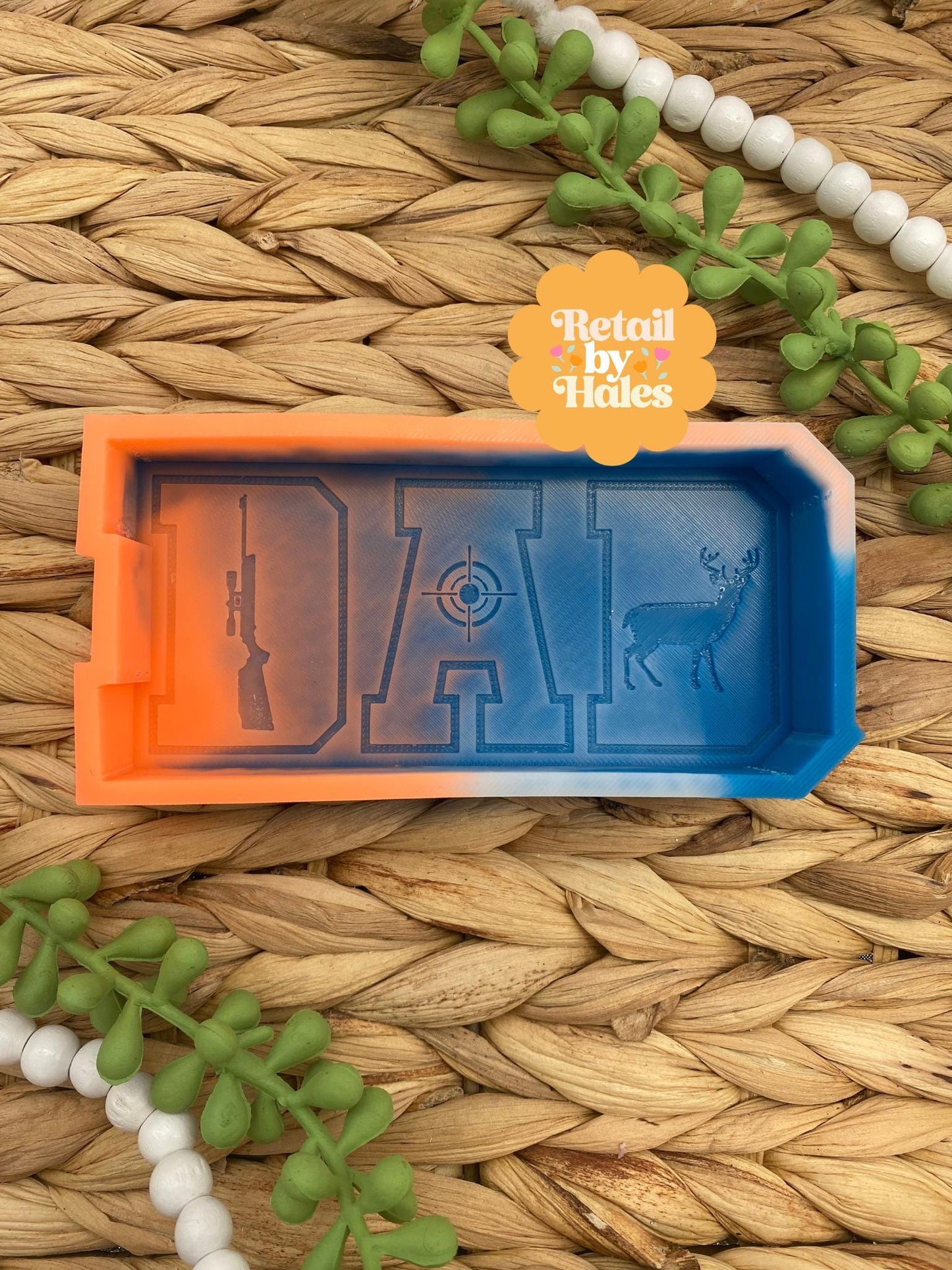 Hunting Dad Freshie Silicone Mold
