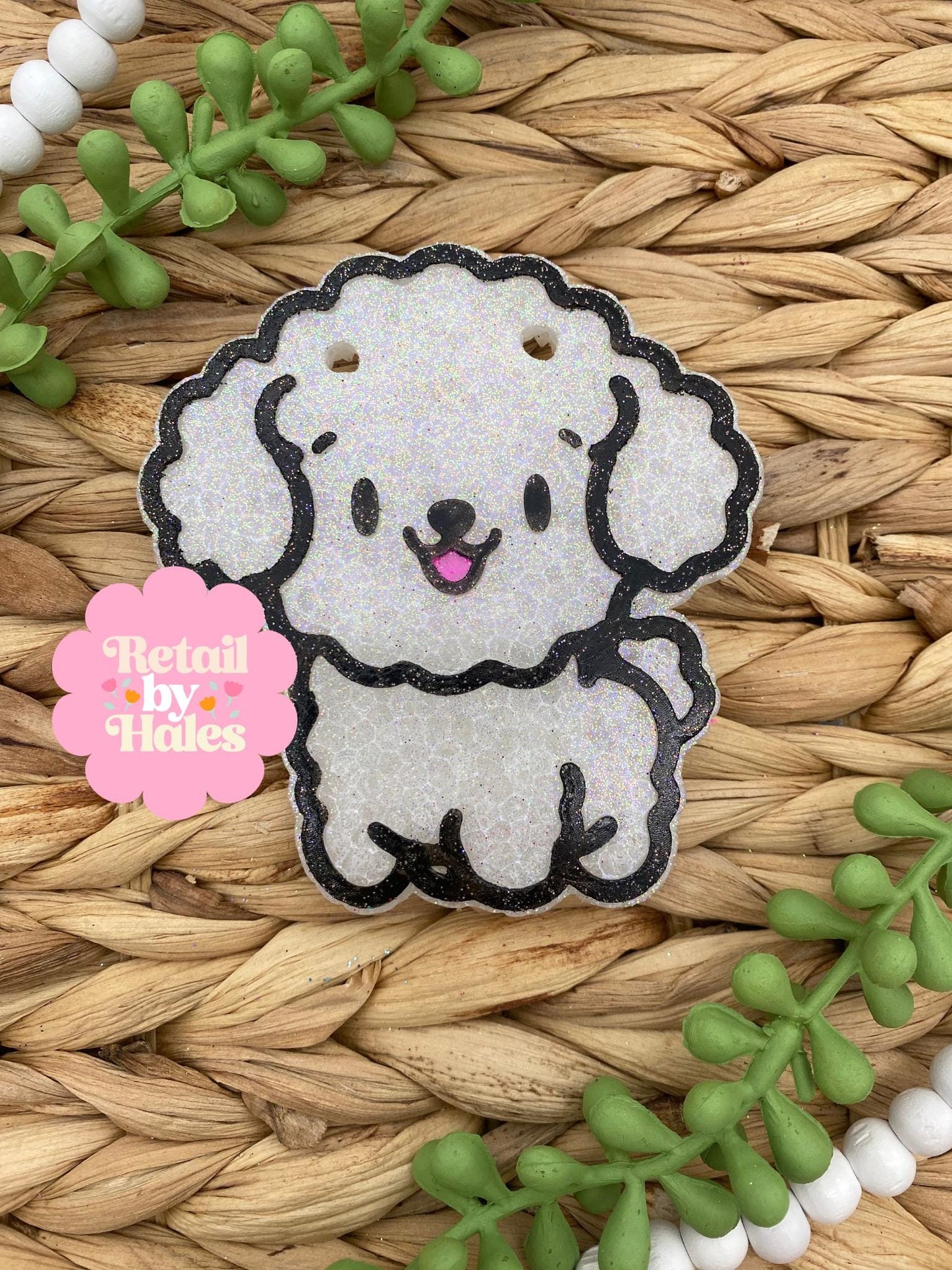 Bichon Frise Freshie Mold, Dog Freshie Mold, Dog Breed Freshie Molds, Freshie Molds for Beginners, Heat Safe Silicone Mold