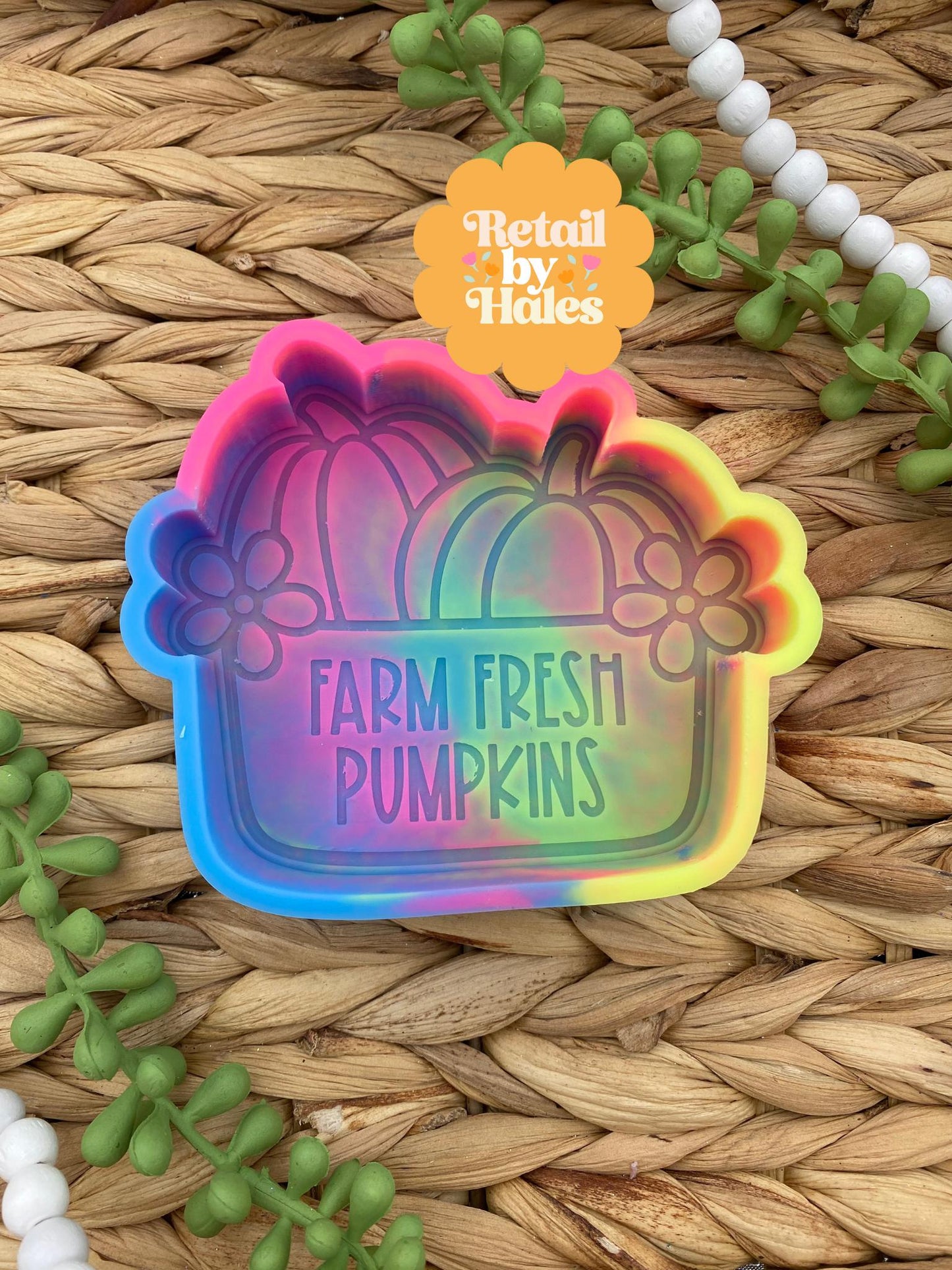 Farm Fresh Pumpkin Freshie Mold, Halloween Freshie Mold, Fall Freshie Mold, cardstock freshie Mold, cute pumpkin freshie mold, pumpkin patch