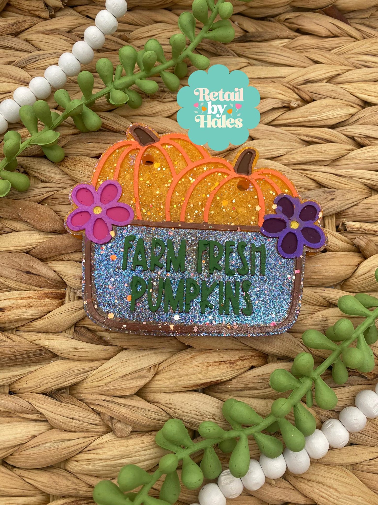 Farm Fresh Pumpkin Freshie Mold, Halloween Freshie Mold, Fall Freshie Mold, cardstock freshie Mold, cute pumpkin freshie mold, pumpkin patch