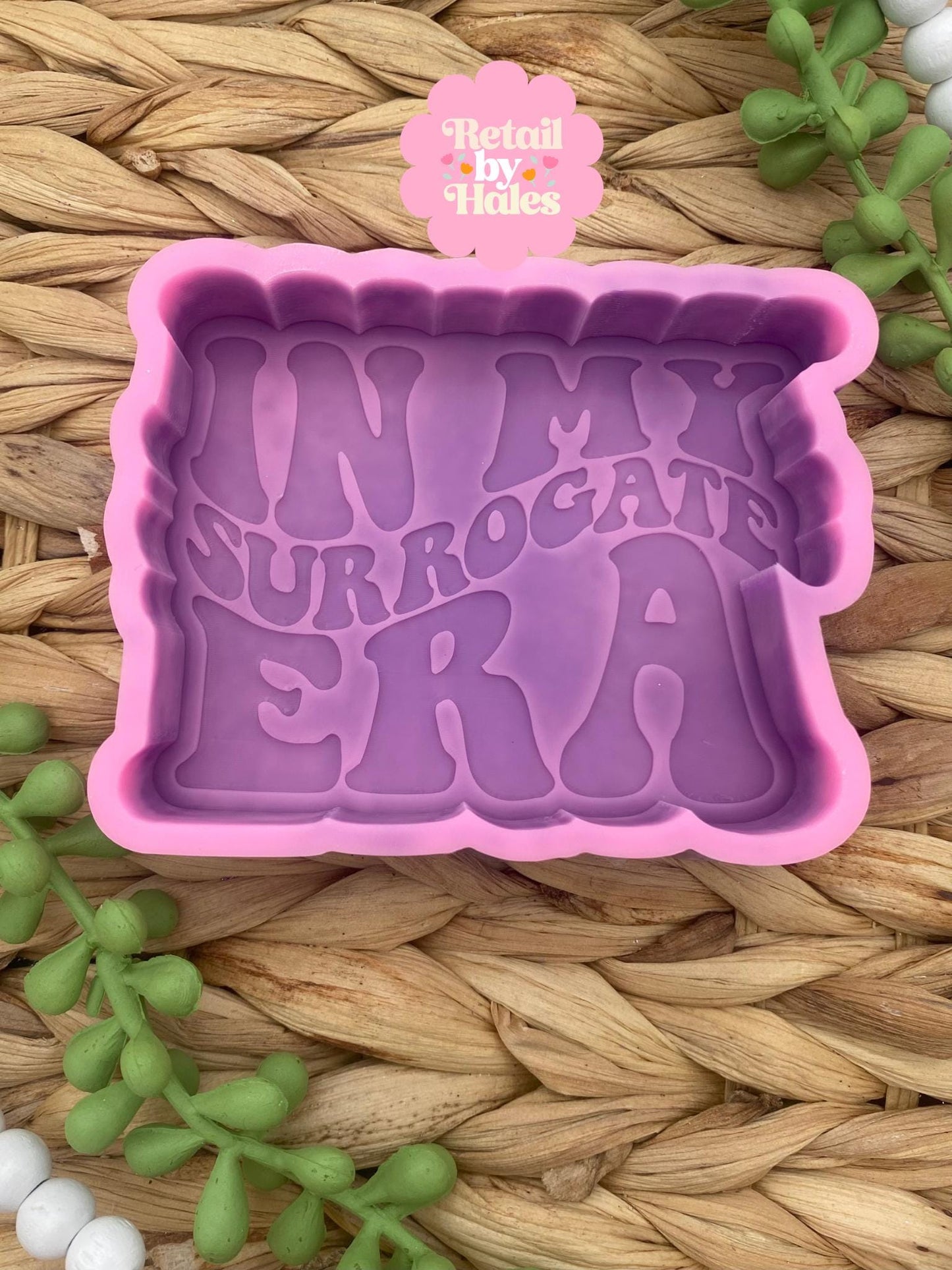 In My Surrogate Era freshie Mold, surrogate mom freshie mold, adopted mom freshie mold, surrogacy freshie, their bun my oven freshie mold