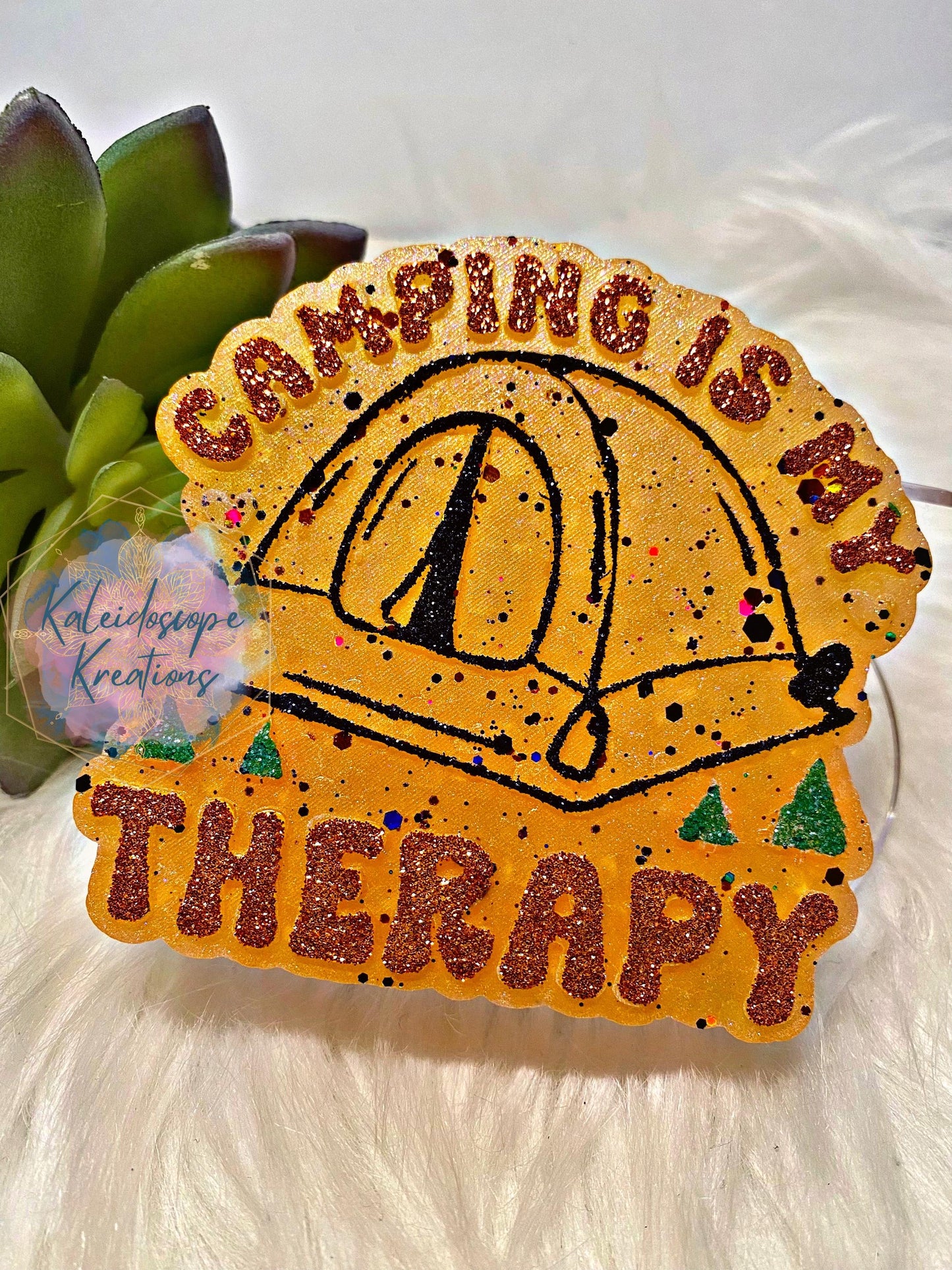 Camping is My Therapy Freshie Silicone Mold, freshie making supplies, popular freshie, best selling freshies, summer freshie ideas, outdoor
