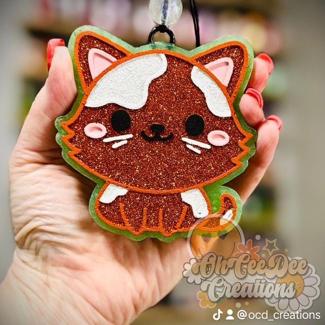 Kitten Freshie Mold, aroma bead molds, freshie making supplies, animal freshie molds, bestselling freshie molds, cat freshie molds