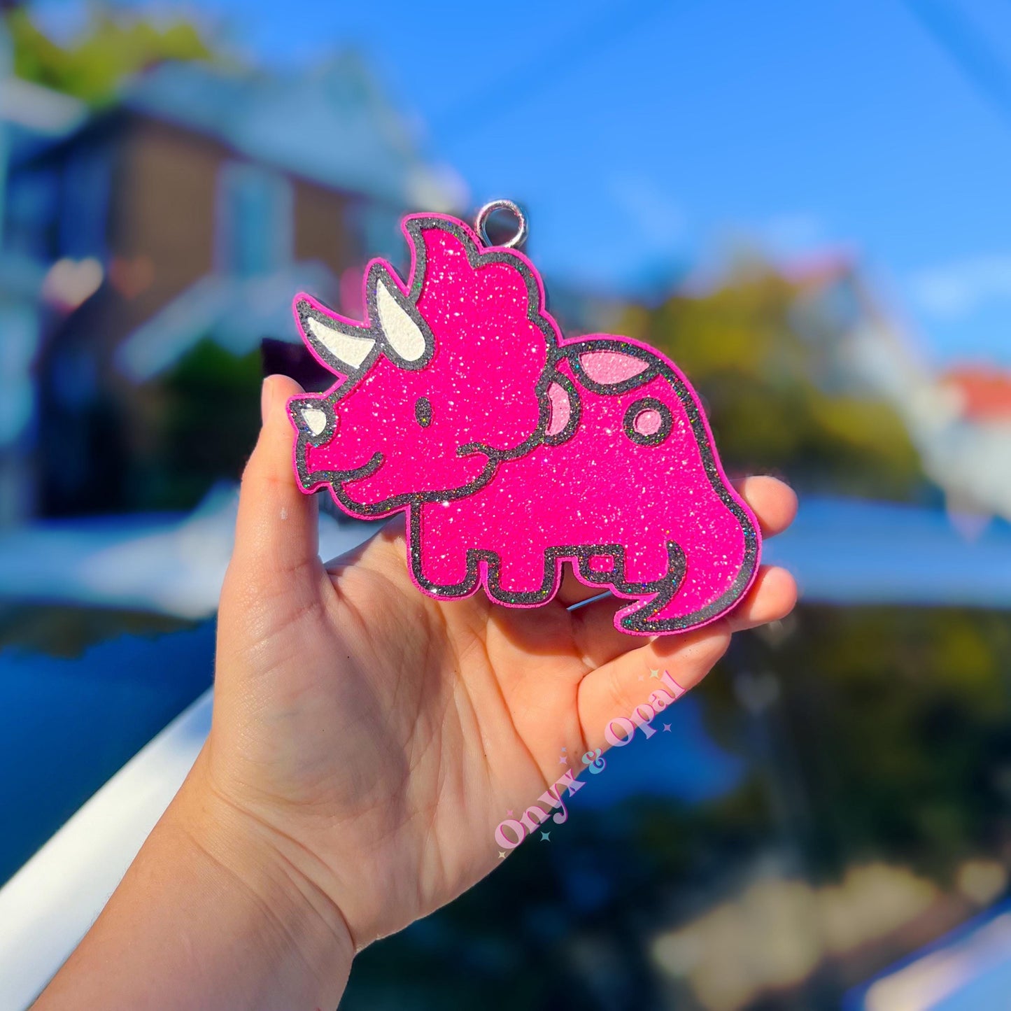 Triceratops Freshie Silicone Mold, aroma bead molds, freshie making supplies, animal freshie mold, bestselling freshie molds, dinosaur