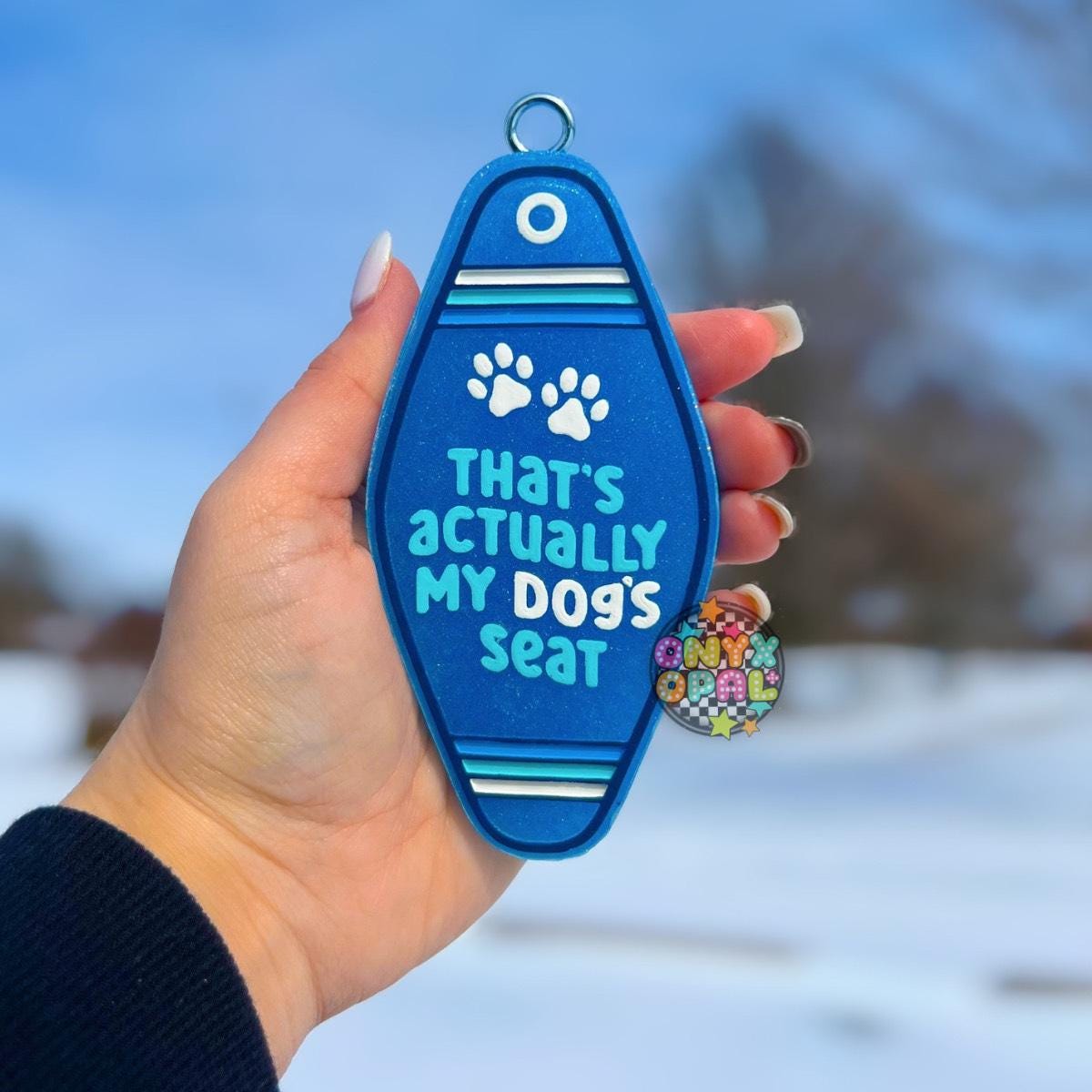 That's My Dog's Seat Motel Key Inserts Freshie Mold, for adult car freshie designs oven safe silicone mold for resin funny mold