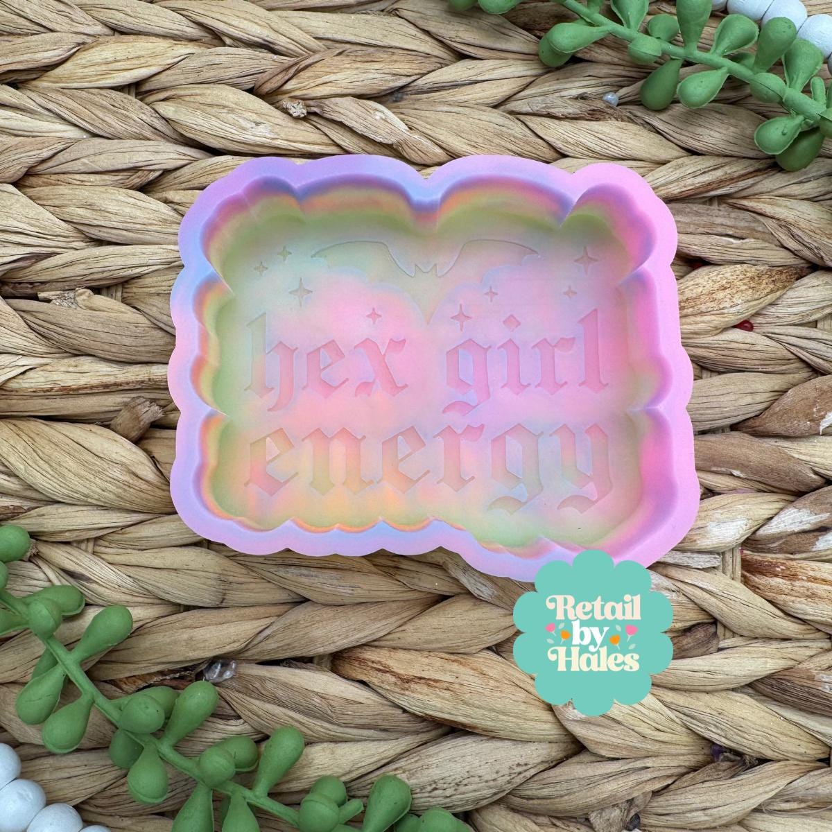 Hex Girl Energy Freshie Mold, Halloween Freshie Mold, Witchy Freshie Mold, Spooky Freshie Mold, Crystal Freshie Mold, Witch Freshie Mold