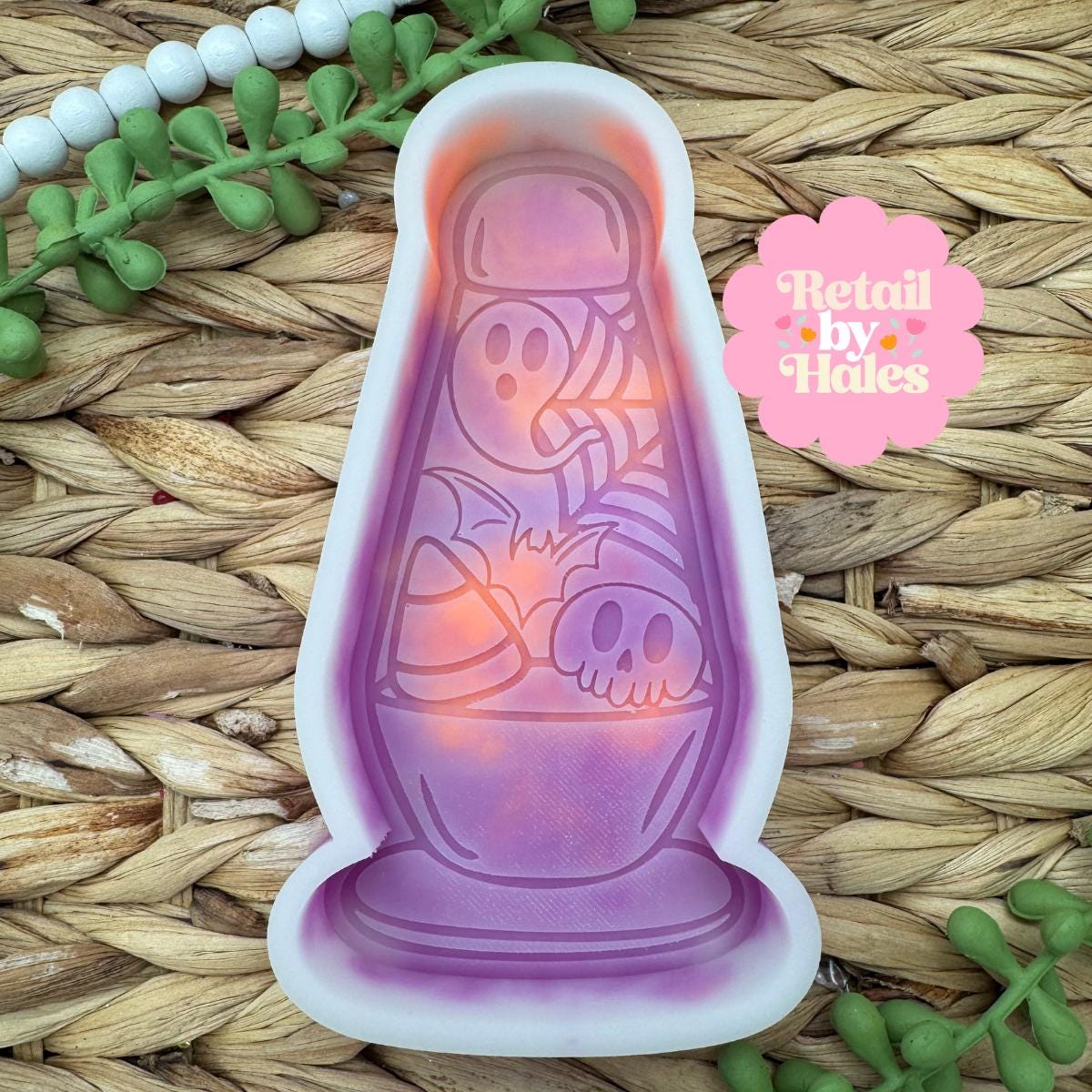 Halloween Lava Lamp Mold, Halloween Bat Lava Lamp Freshie Mold, Fall Freshie Mold, Ghost Silicone Mold, Retro Freshie Mold, Spooky Mold