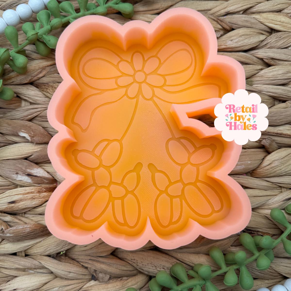 Balloon Dog Cherry Freshie Mold, Dog Freshie Mold, balloon Freshie Molds, party Freshie Molds for Beginners, retro freshie mold, cherry mold