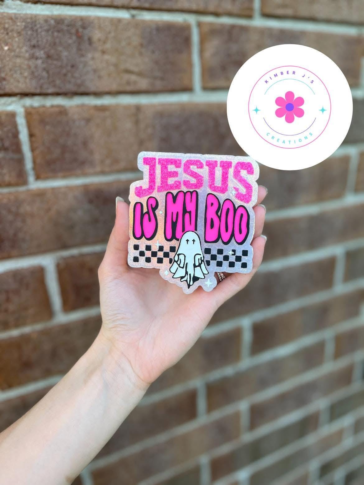 Jesus is My Boo Mold, Halloween Freshie Mold, Christian Freshie Mold, Holyween Silicone Mold, religious halloween freshie, Jesus freshie