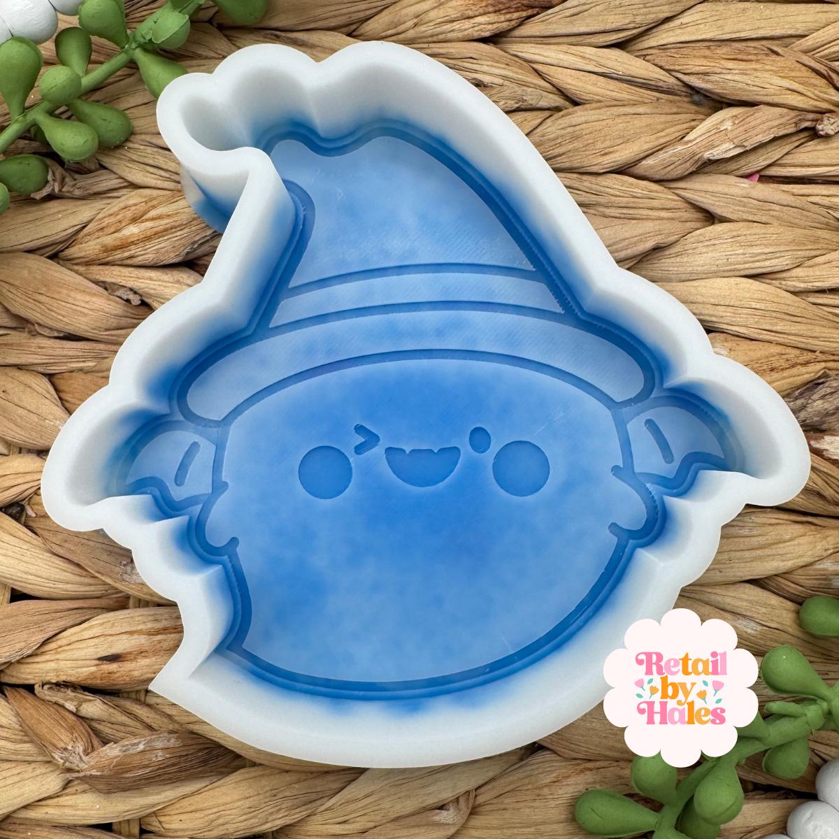 Bat Ghost Freshie Mold, Halloween Freshie Mold, Witch Ghost Freshie Mold, Ghost Silicone Mold, Spooky Freshie Mold