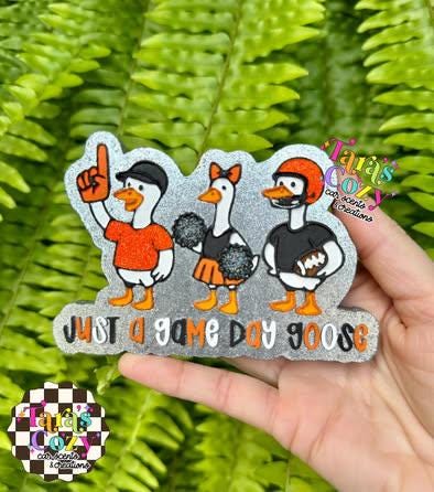 Just a Game Day Goose Football Freshie Mold, Football freshie mold, Sports Goose Freshie Mold, Just a Goose Freshie Mold, Game Day Goose