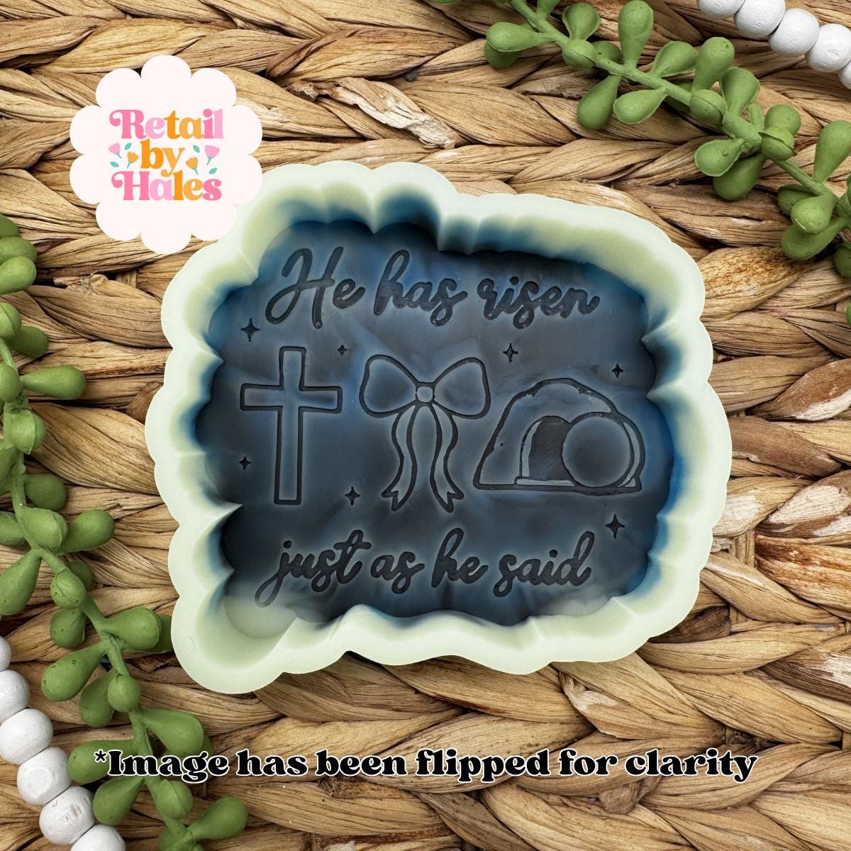 He Has Risen Just As He Said Freshie Mold for easter, tomb freshie mold, atonement freshie mold, easter freshie mold, easter soap mold