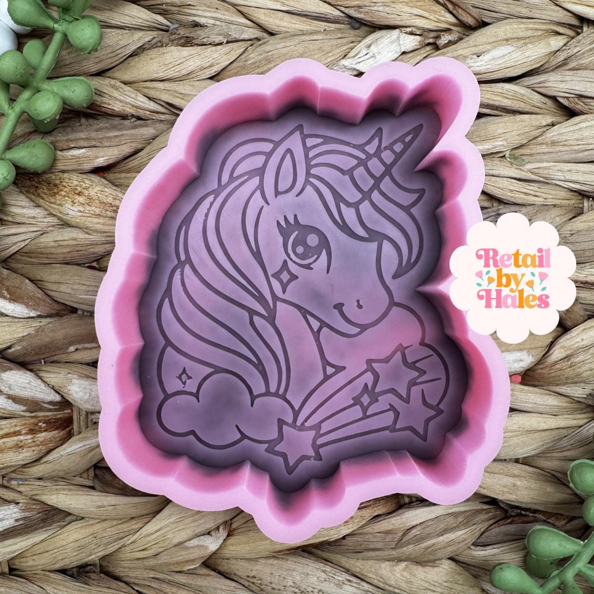 Retro Unicorn Freshie Mold