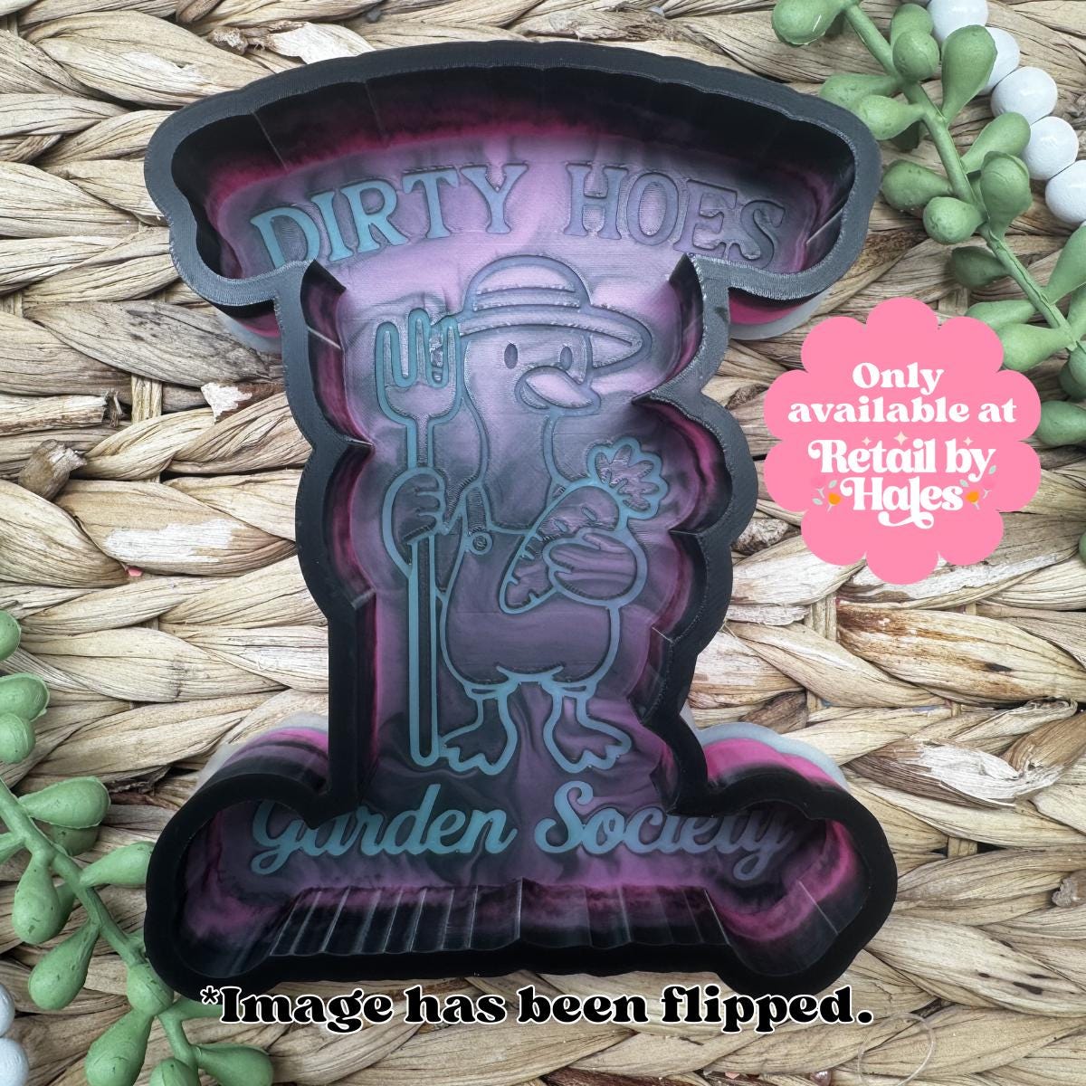 Dirty Hoes Garden Society Freshie Mold, Gardening Freshie Mold, Summer Freshie Mold, Adult Humor Freshie Mold, Goose Freshie Molds
