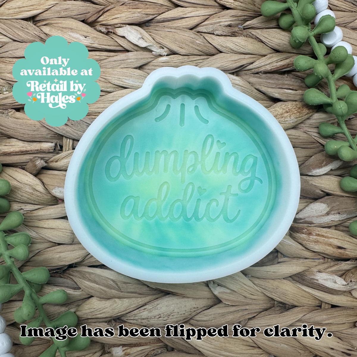 Dumpling addict freshie mold, mystery dumpling freshie, dumpling soap mold, dumpling wax mold, chinese food freshie mold, squishy freshie