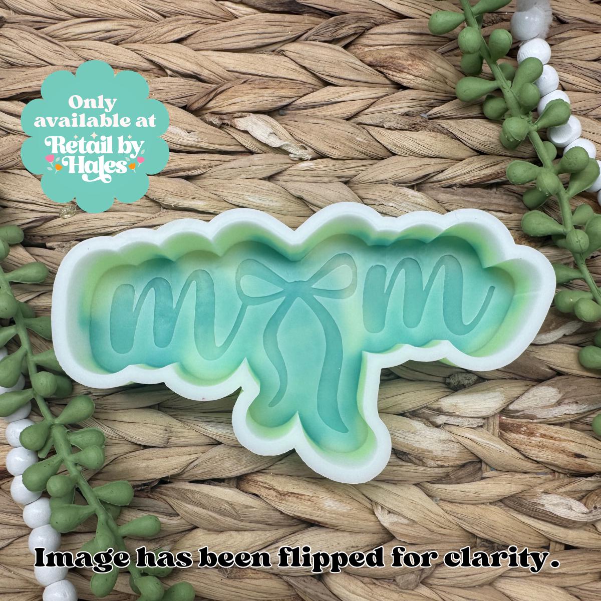 Mom with Bow Freshie Mold, Mom Freshie mold, mom freshie mold, mother's day freshie mold, simple mom freshie mold, beginner freshie