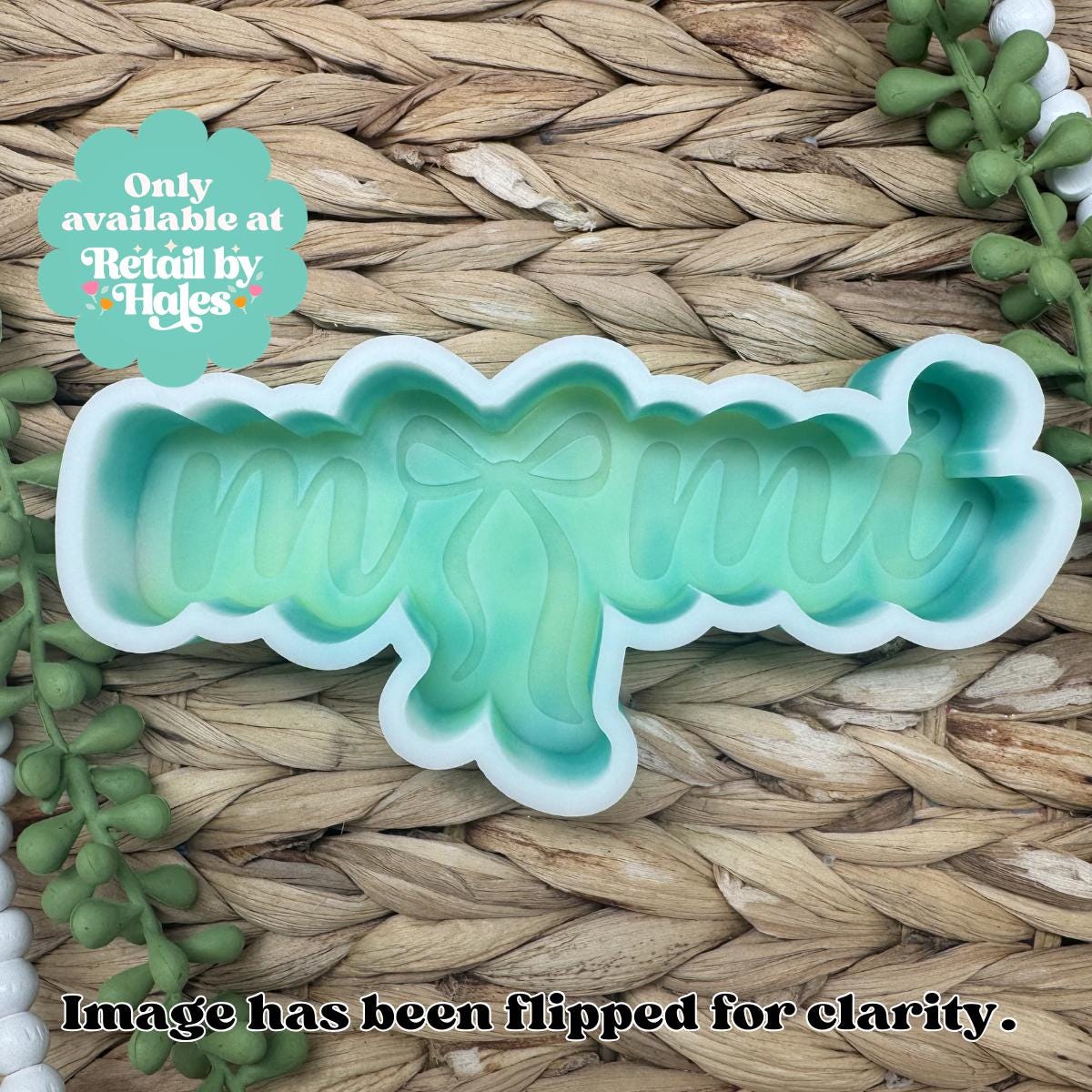 Mimi with Bow Freshie Mold, Momi Freshie mold, grandma freshie mold, beginner freshie mold, mimi soap mold, mimi wax mold