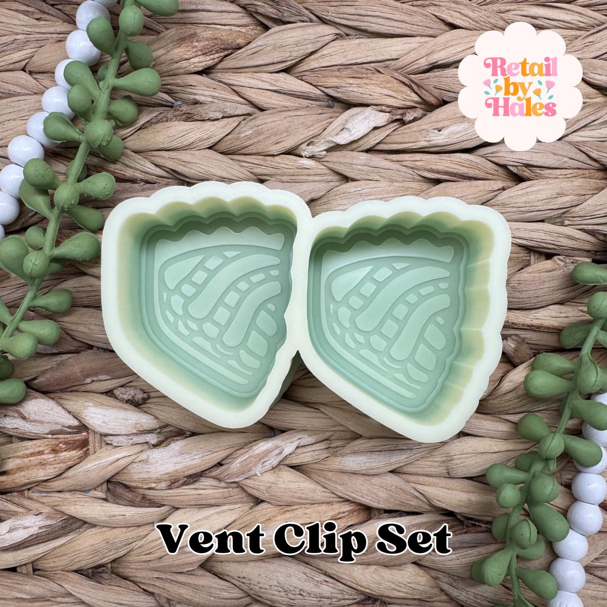 Cherry Pie Vent Clip Freshie Mold, Freshie Mold, Fall Freshie Mold, wax melt mold, cozy freshie molds, cute fall mold, Pumpkin Pie Mold