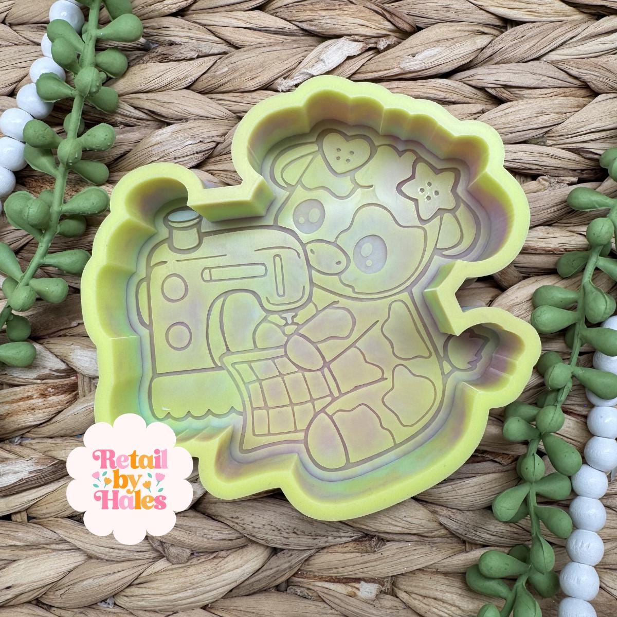 Sewing Cow Freshie Mold, quilting freshie molds, sewing freshie molds, sewing machine freshie, highland freshie mold, western freshie mold
