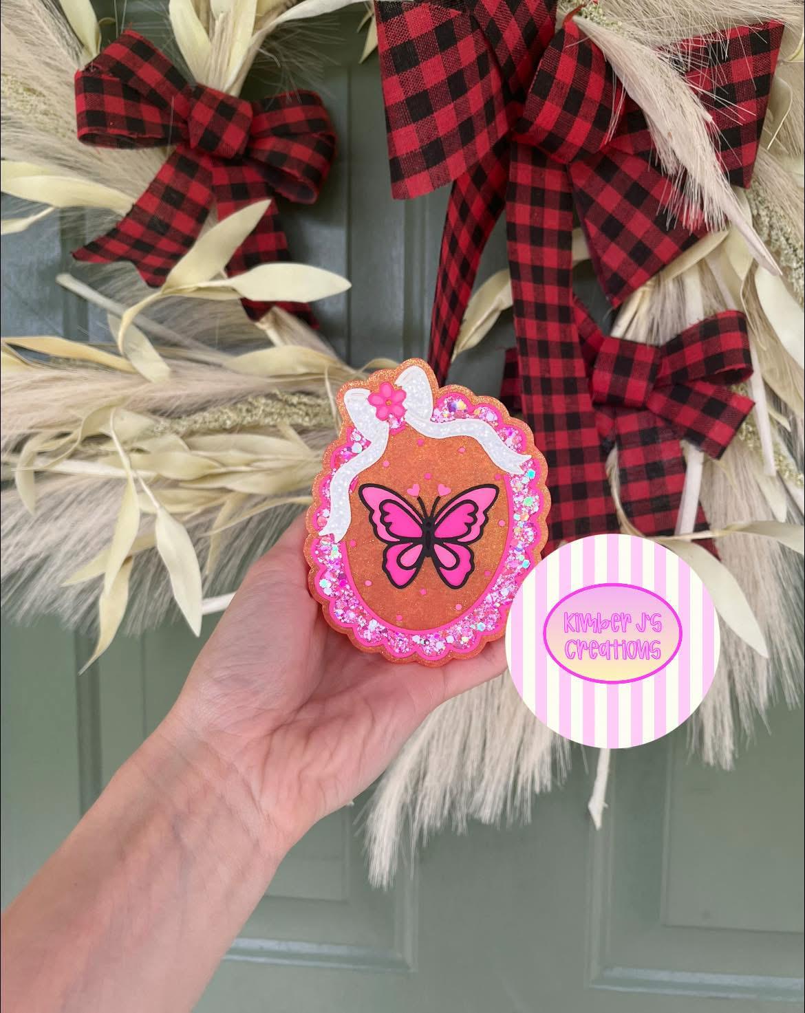 Butterfly Frame Freshie Mold