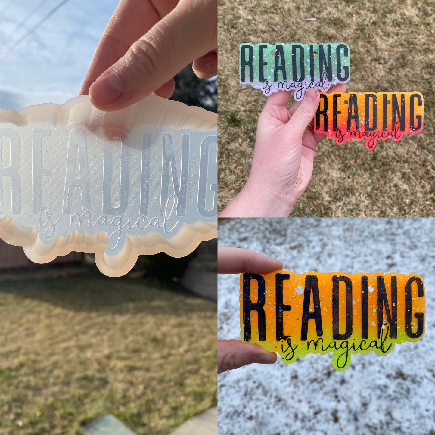 Reading is Magical Mold