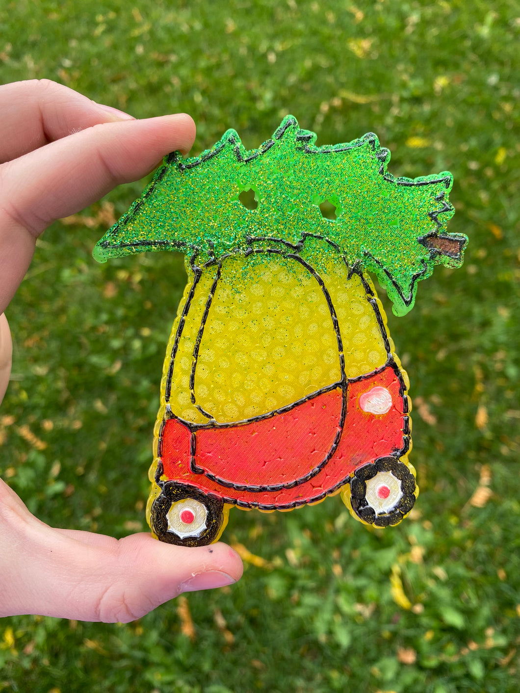 Kiddie Car with Tree Freshie