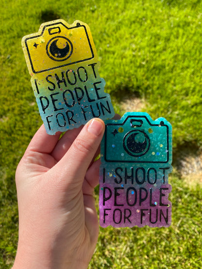 I Shoot People for Fun Photographer Mold